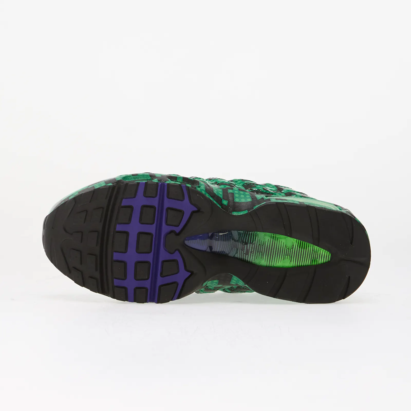 Adidași și încălțăminte pentru copii Nike x LEGO Air Max 95 Kids Lucky Green/ Metallic Silver-Black