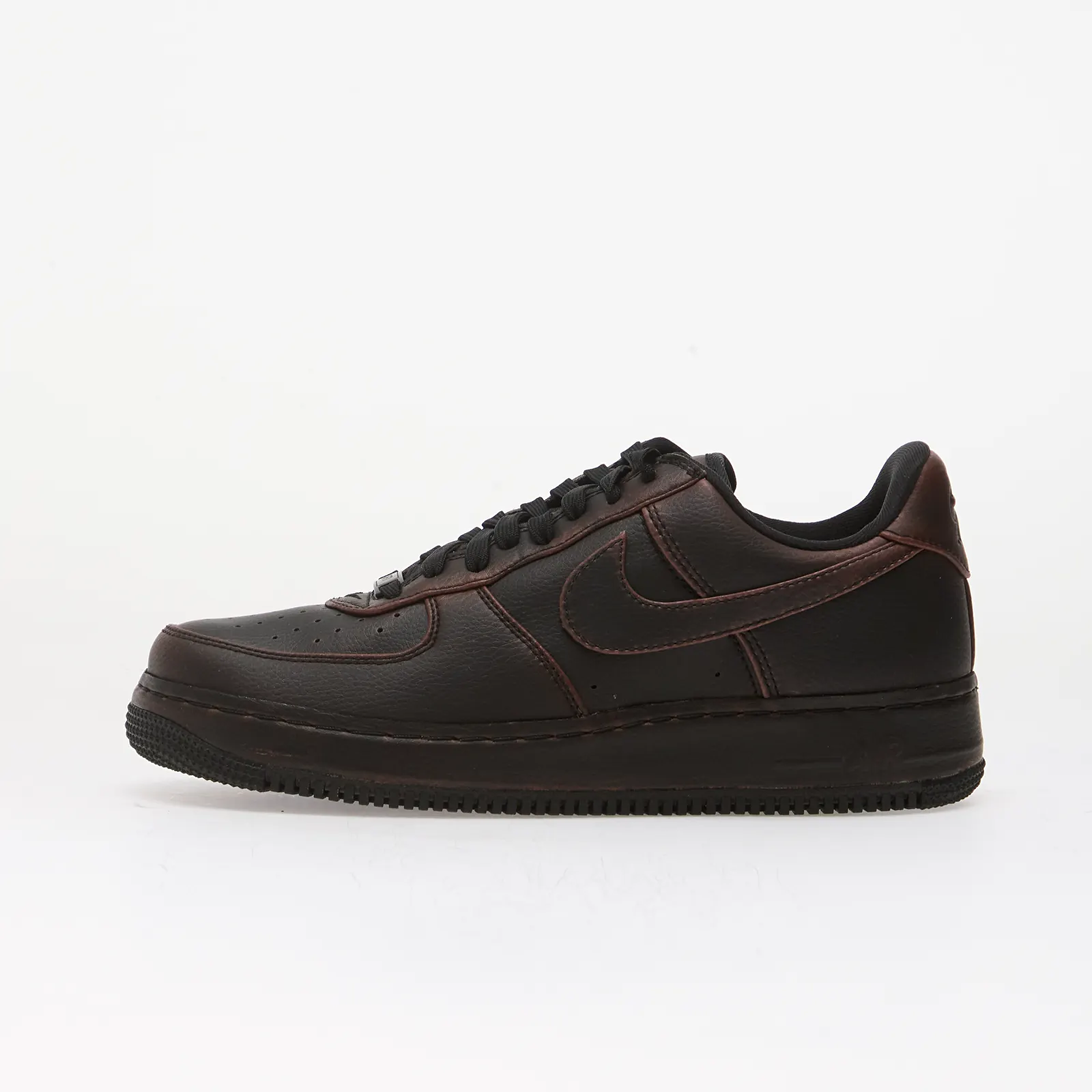 Meeste tossud Nike Air Force 1 Low Retro Premium Black/ Black-Infinite Sable-Silt Red
