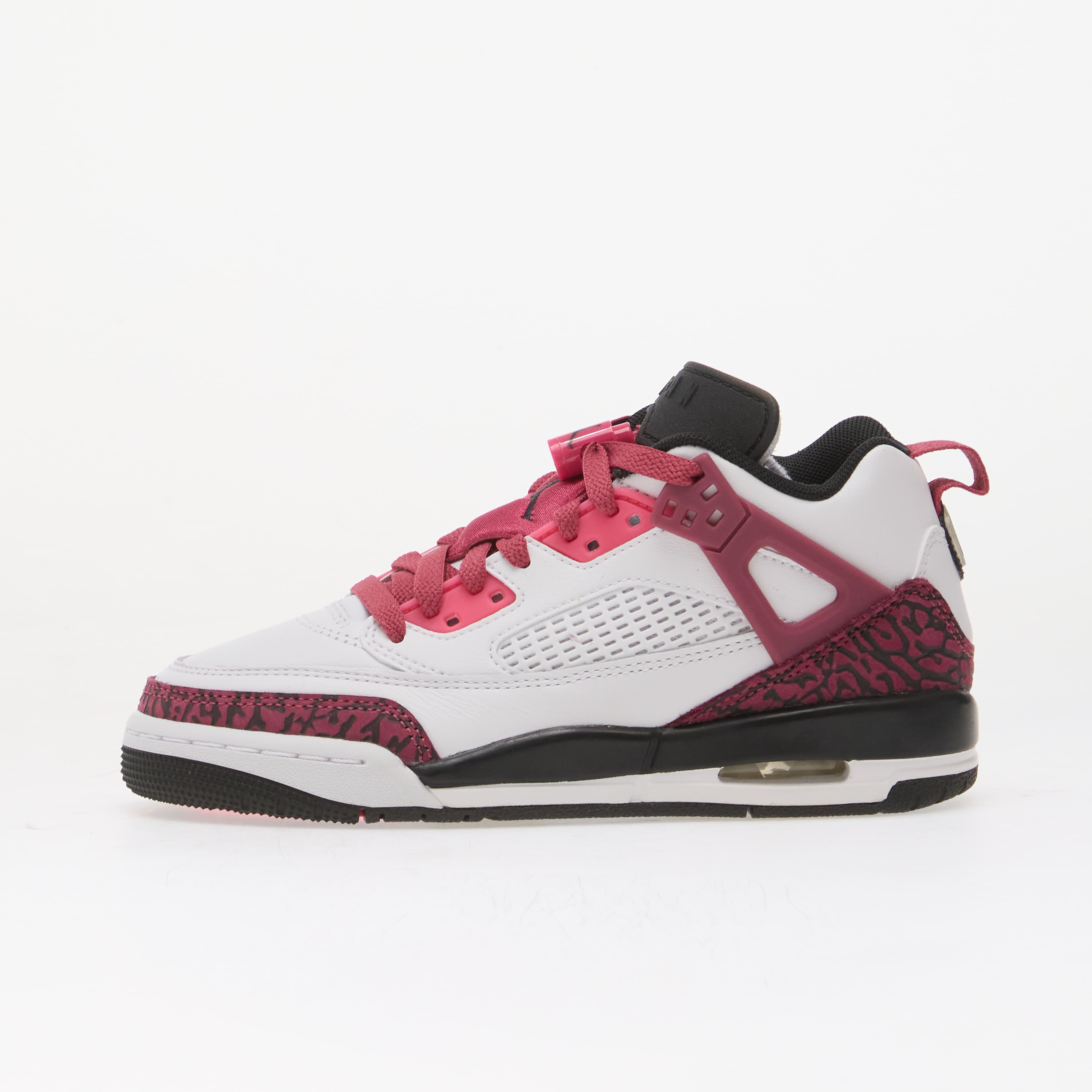 Jordan Spizike Low Kids White/ Off Noir-Sweet Beet-Desert Pink 6Y