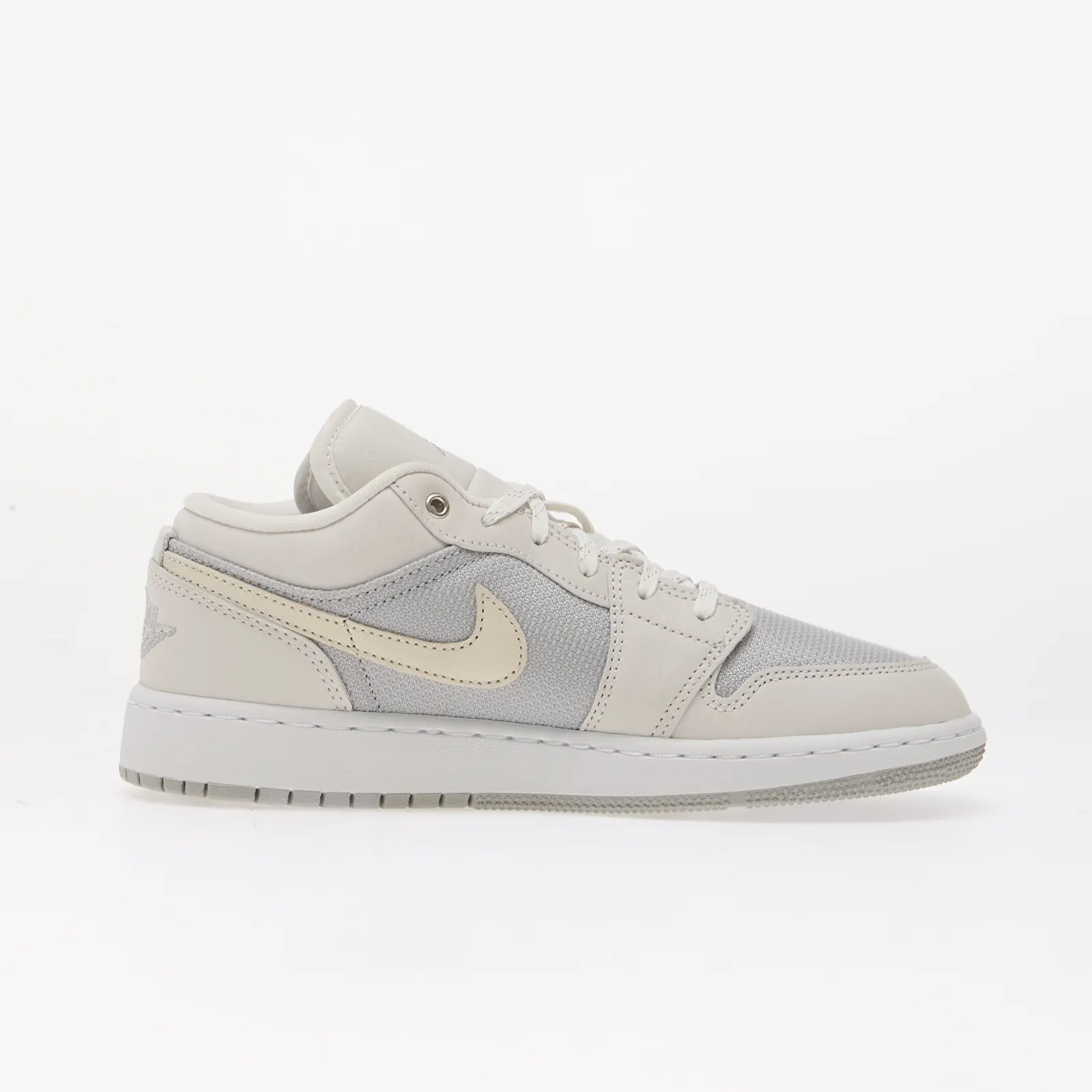 Sneaker und Schuhe für Kinder Air Jordan 1 Low SE Kids Off White/ Lt Smoke Grey-Soft Pearl