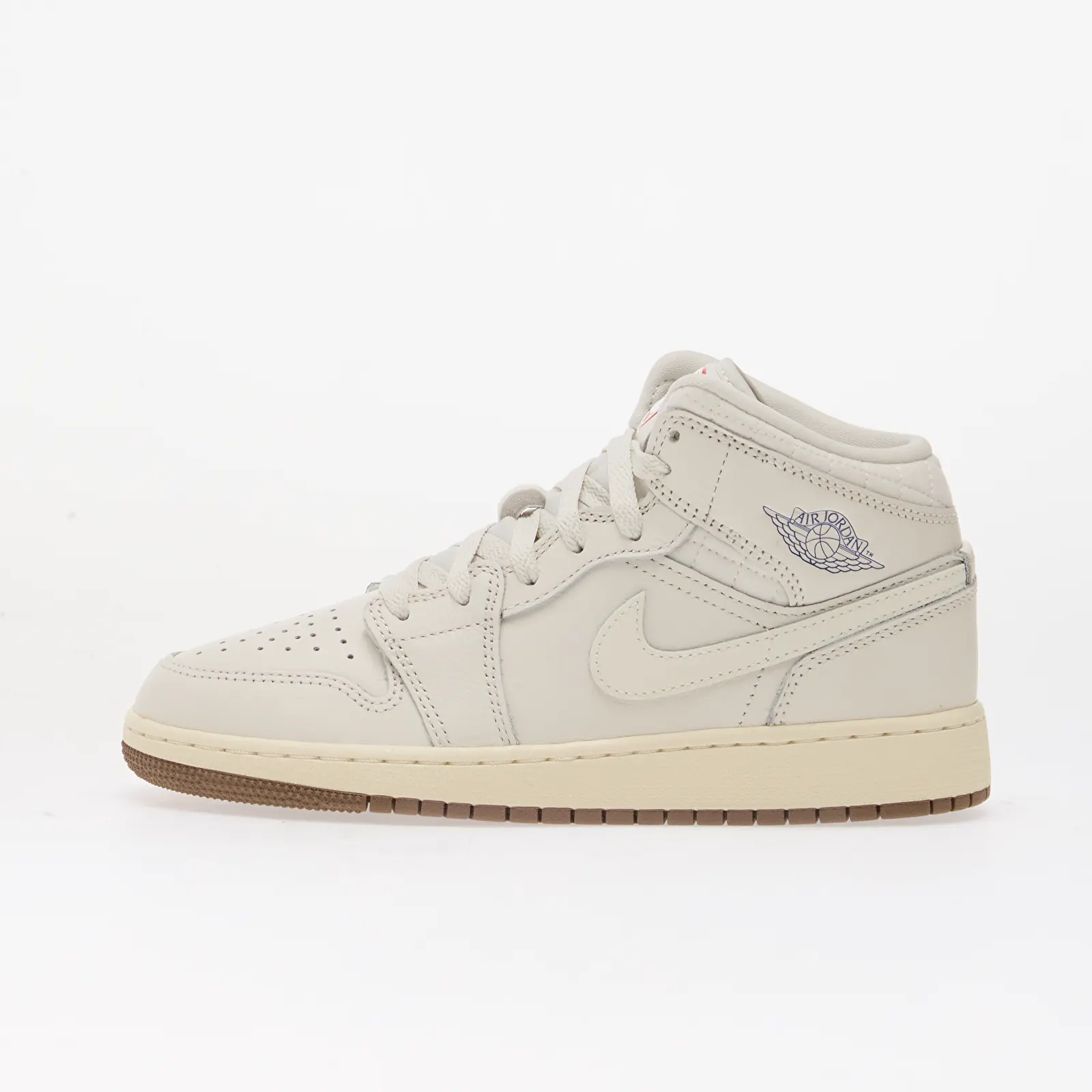 Zapatillas y zapatos para niños Air Jordan 1 Mid SE Kids Phantom/ Sail-Gum Dark Brown-Infrared 23