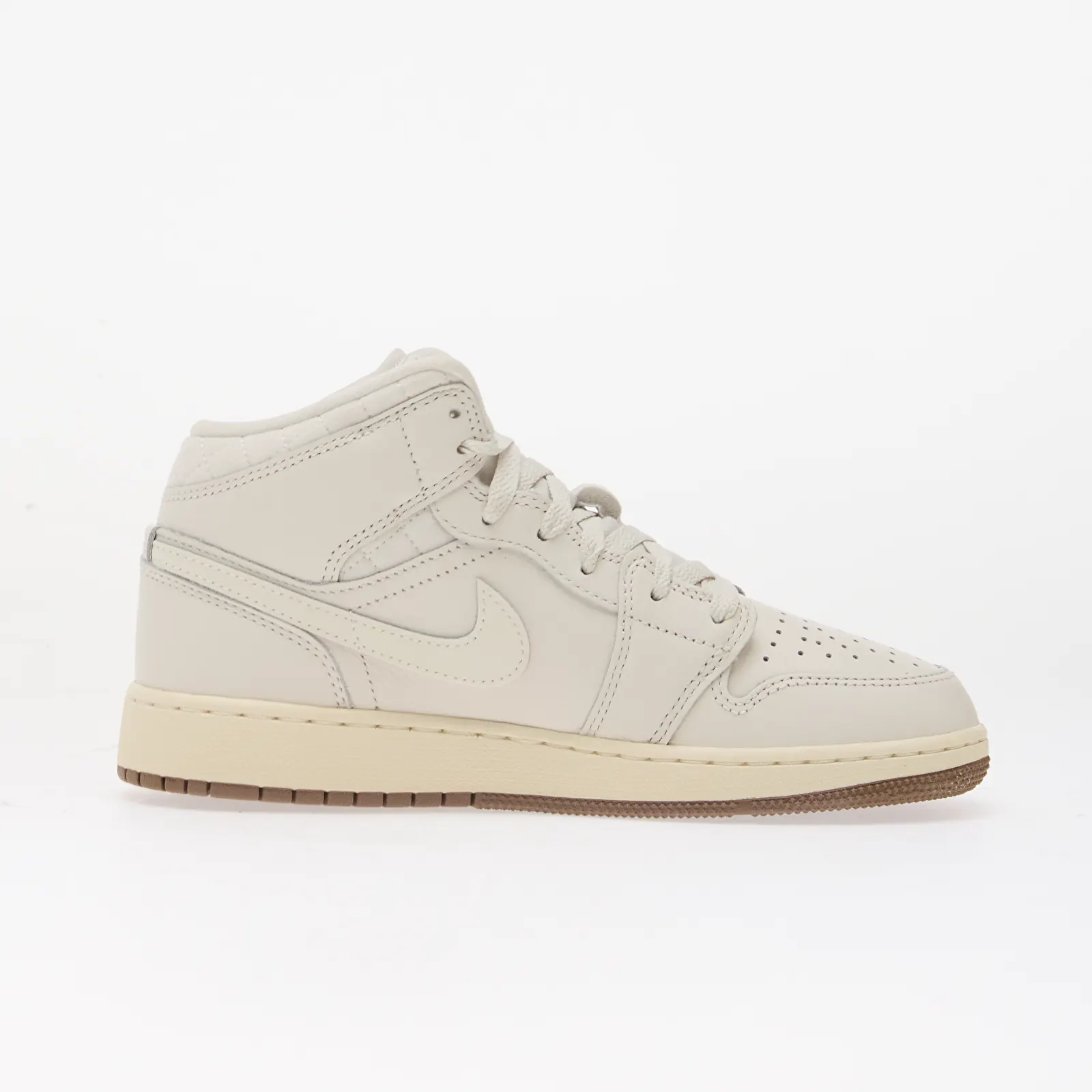 Zapatillas y zapatos para niños Air Jordan 1 Mid SE Kids Phantom/ Sail-Gum Dark Brown-Infrared 23