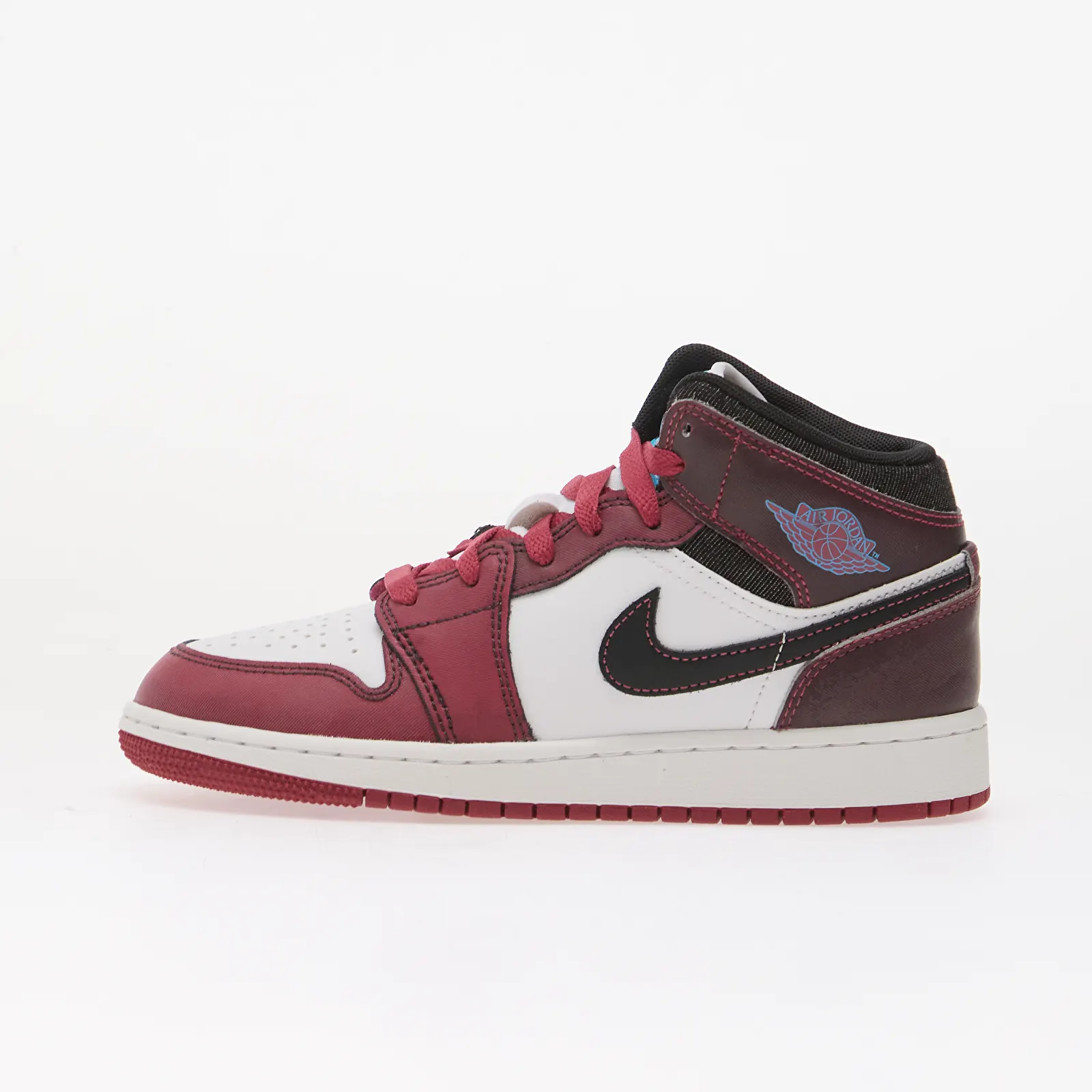 Παιδικά παπούτσια και sneakers Air Jordan 1 Mid SE Kids Sweet Beet/ Desert Pink-Off Noir-White