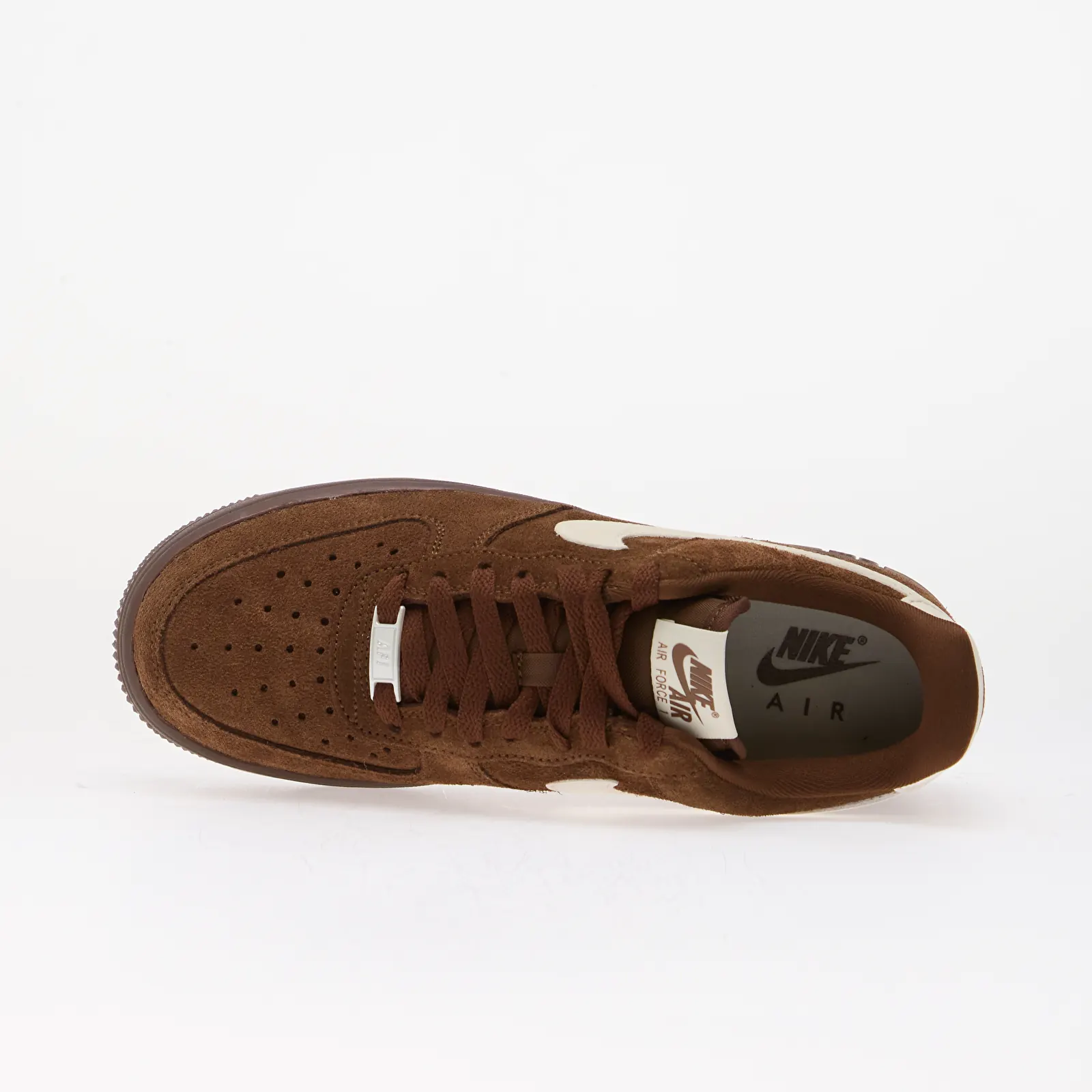 Sneakers voor dames Nike Air Force 1 '07 Suede Cacao Wow/ Soft Pearl-Team Green