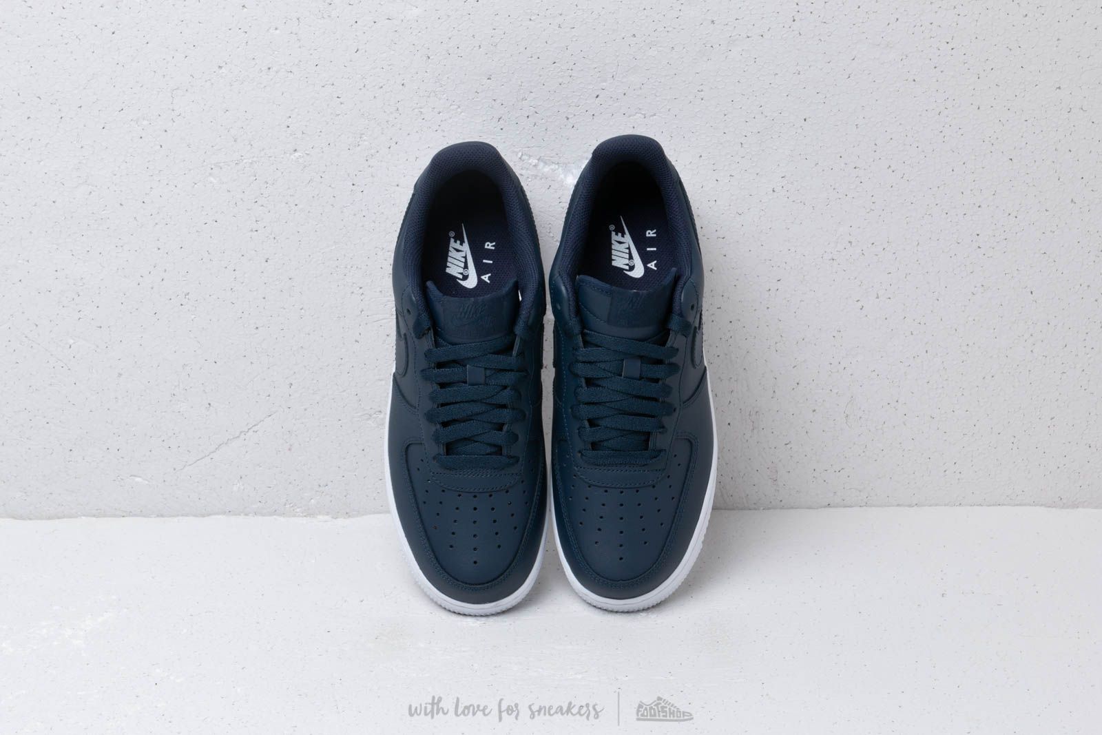 Vīriešu apavi Nike Air Force 1 '07 Obsidian/ Obsidian-White