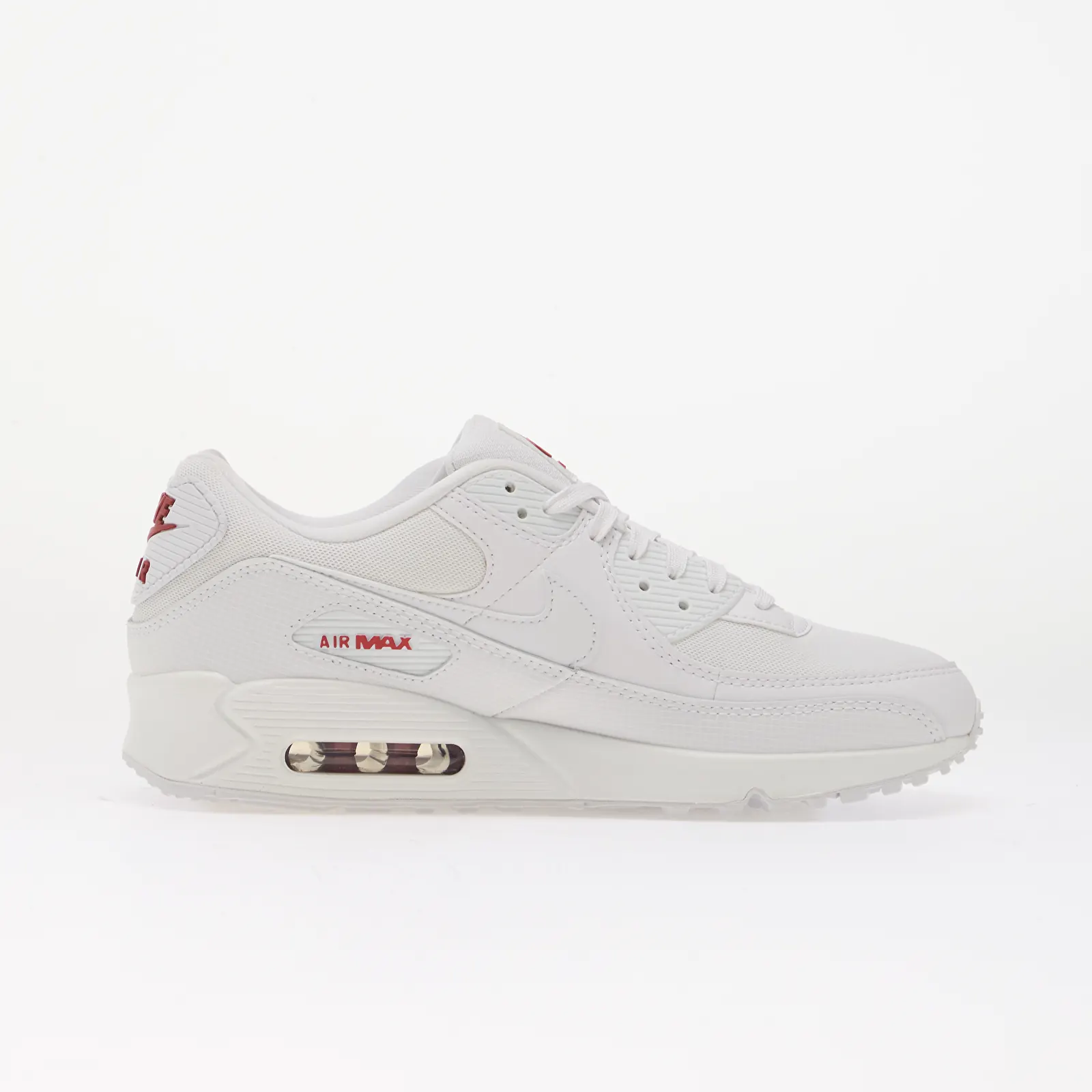 Men's sneakers Nike Air Max 90 White/ White-Tough Red