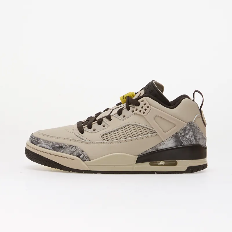 Jordan Spizike Low Cream II/ Velvet Brown-Bright Citron