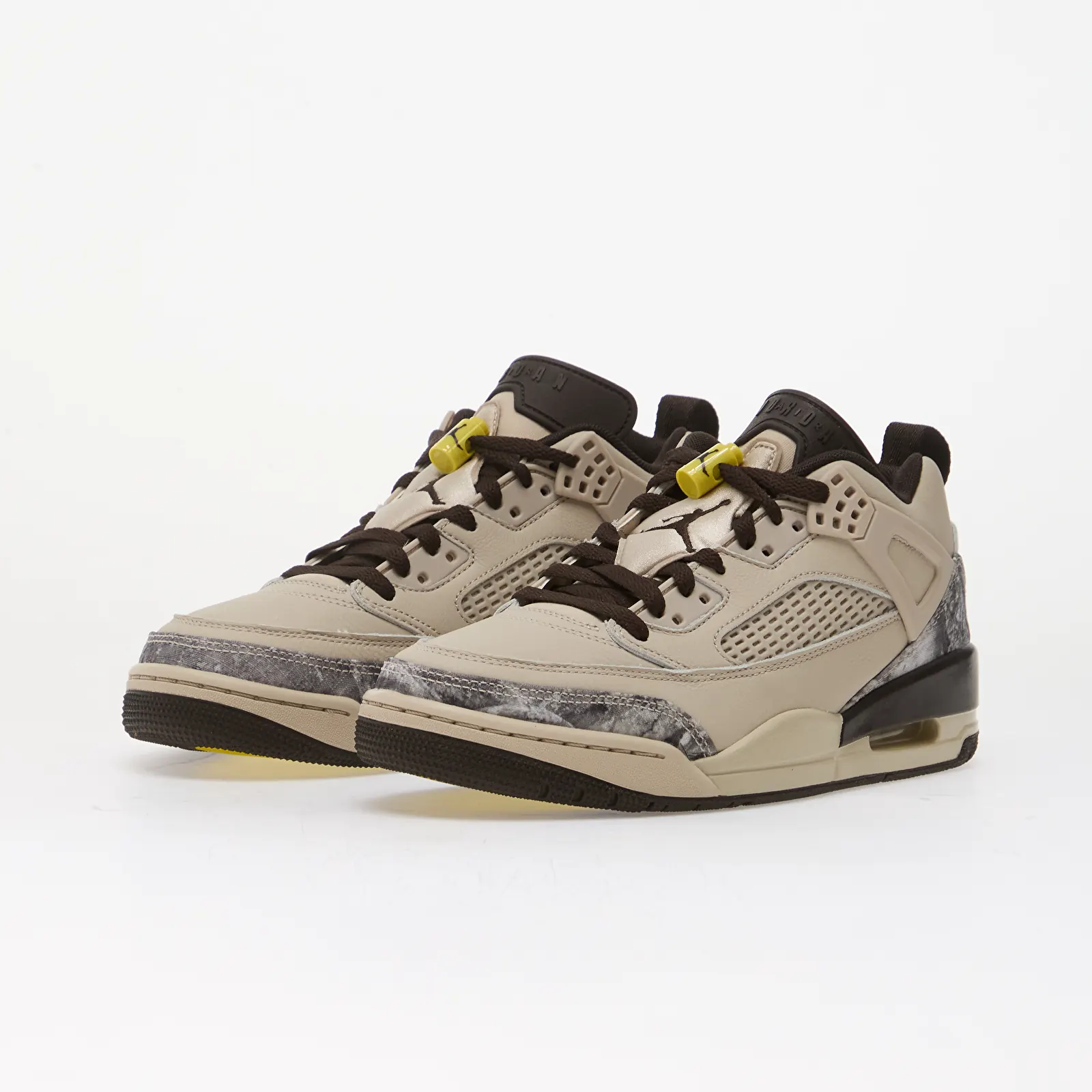 Sneakers voor dames Jordan Spizike Low Cream II/ Velvet Brown-Bright Citron