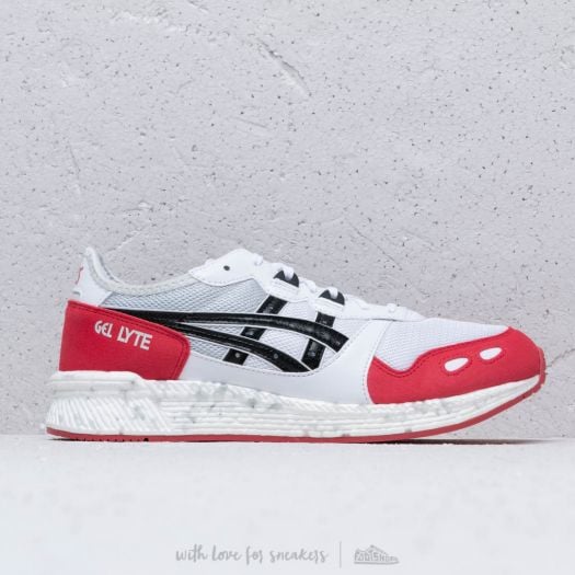 Men s shoes Asics HyperGEL LYTE White Rouge Footshop