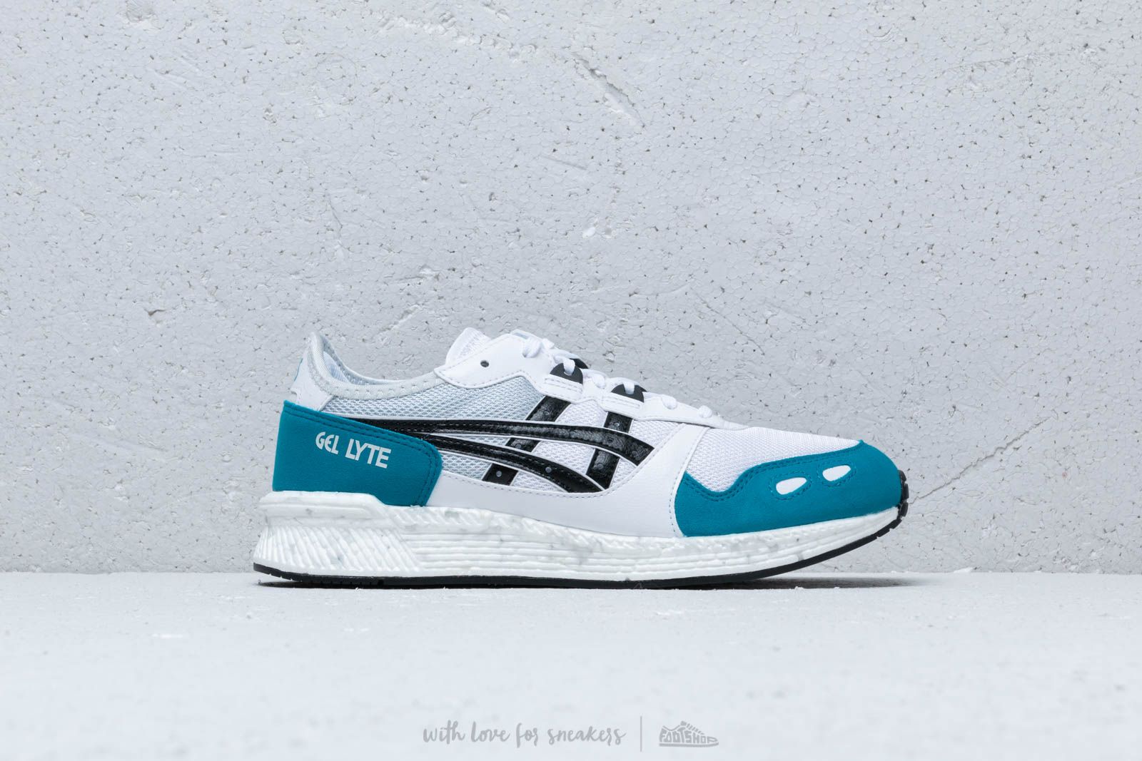 Men's shoes Asics HyperGel-Lyte White/ Teal Blue