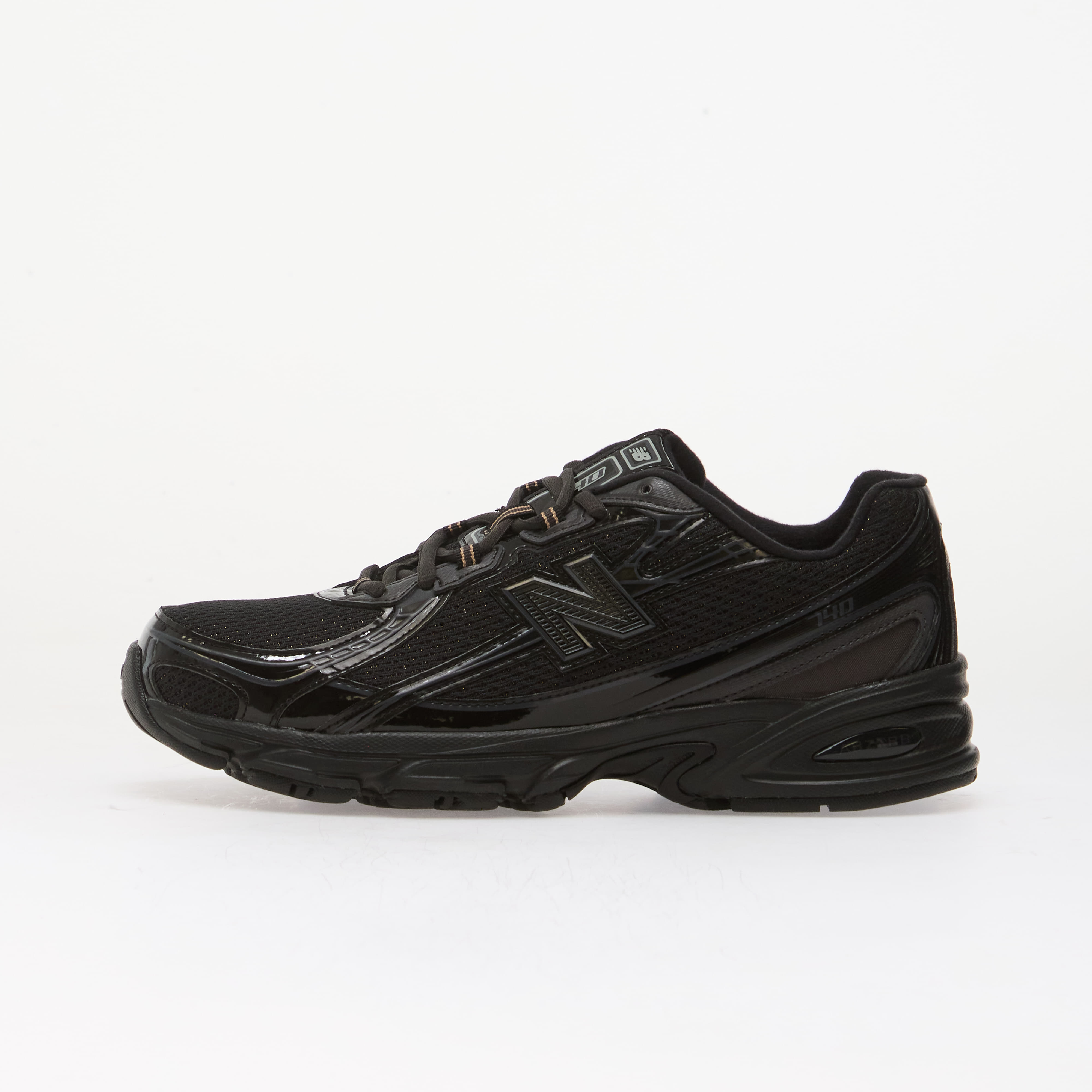 Sneakers New Balance 740 Black/ Black Cement UK 8