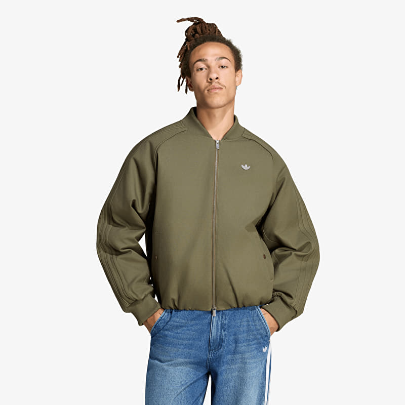 Jachetă adidas SST TT Canvas Jacket Olive Strata
