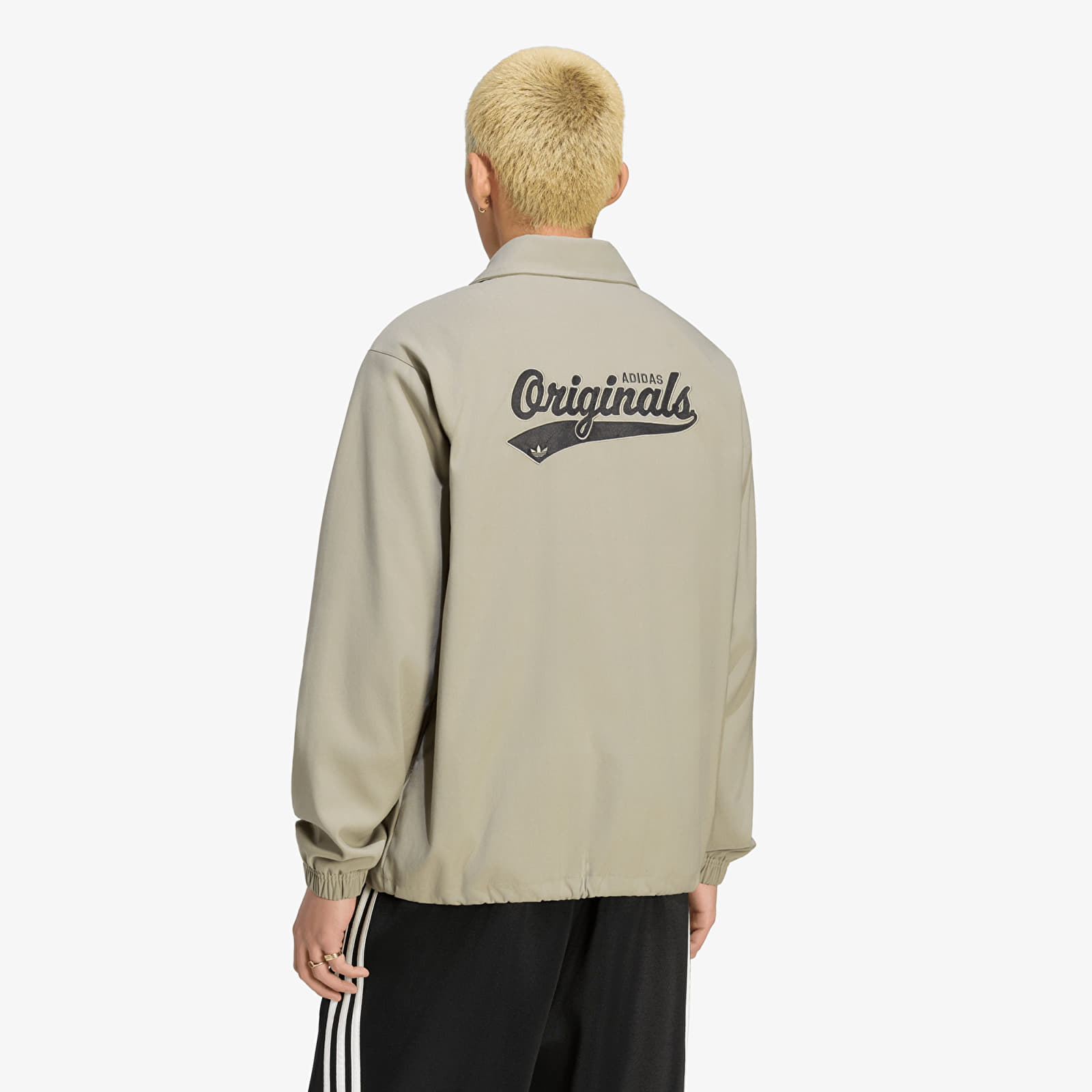 Jakne  adidas Originals Coaches Jacket Silver Pebble