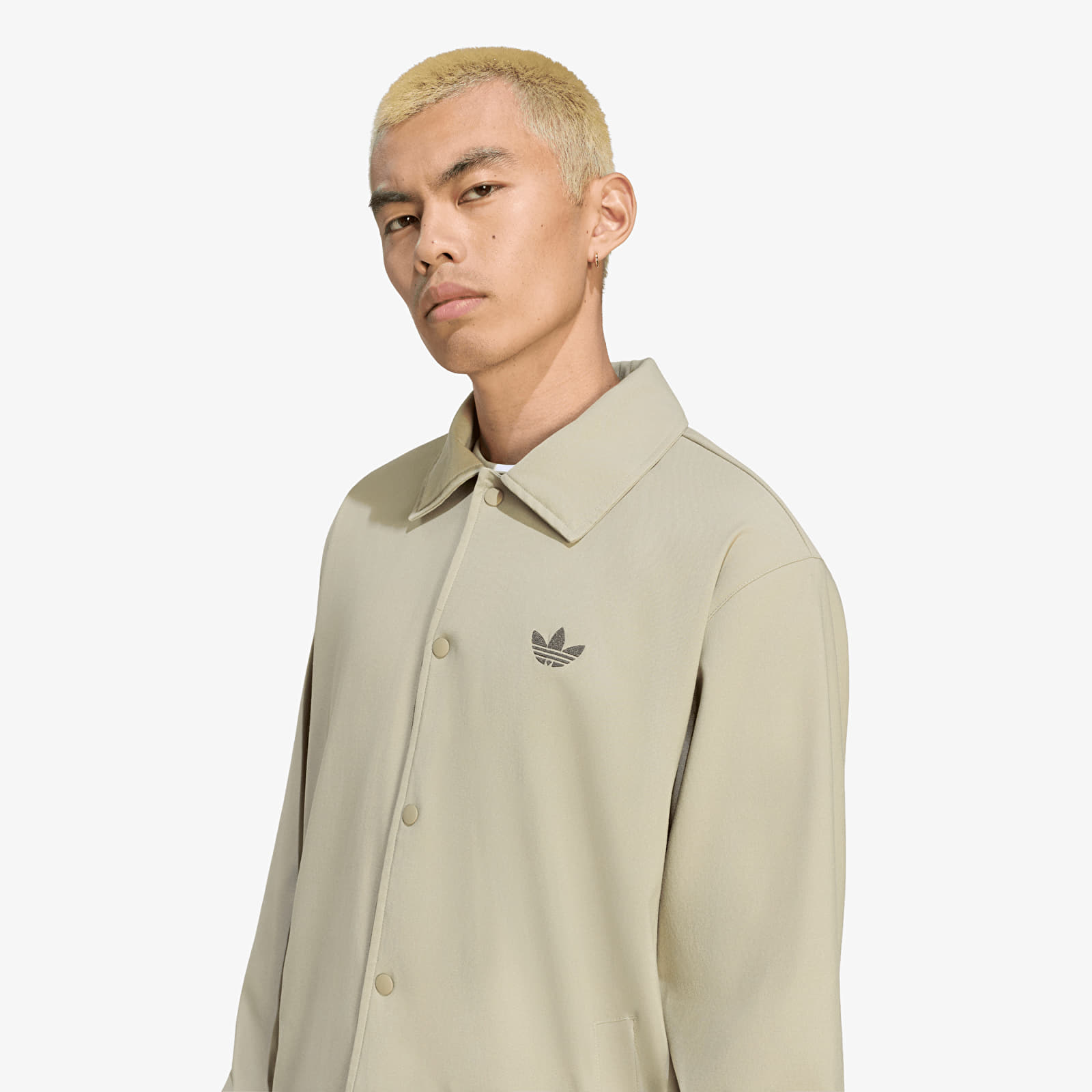 Jakne  adidas Originals Coaches Jacket Silver Pebble