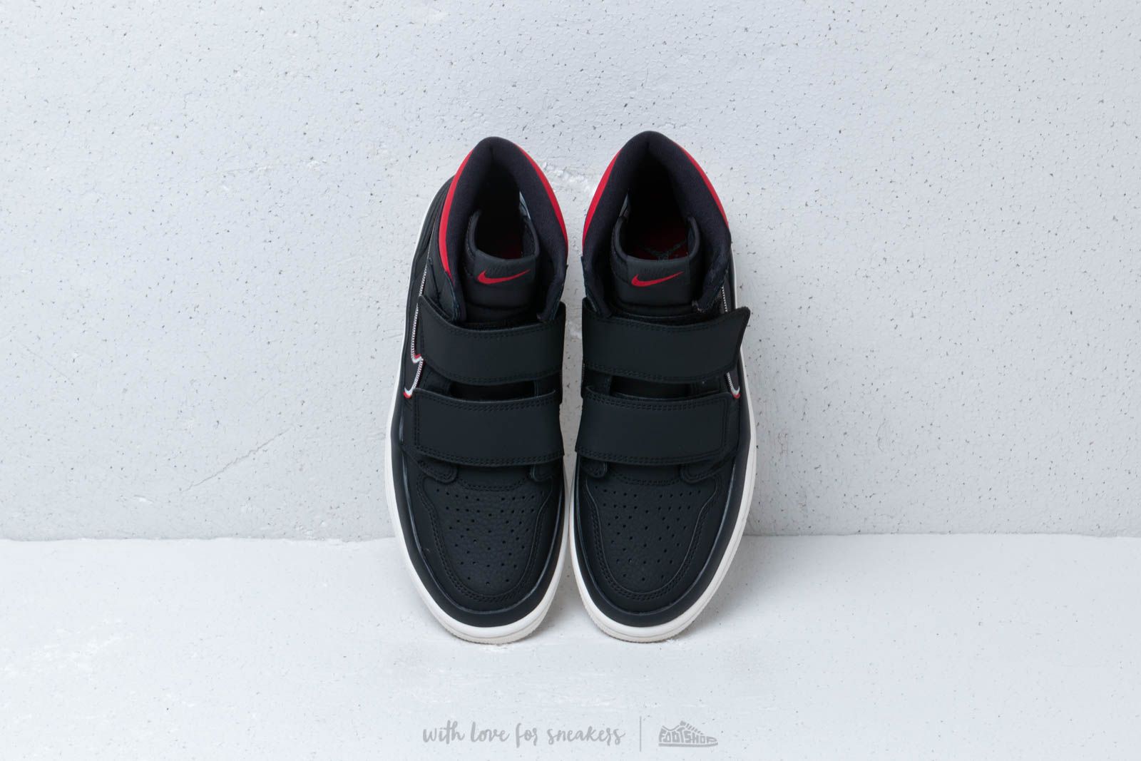 Men's shoes Air Jordan 1 Re Hi Double Strp Black/ Gym Red-Sail
