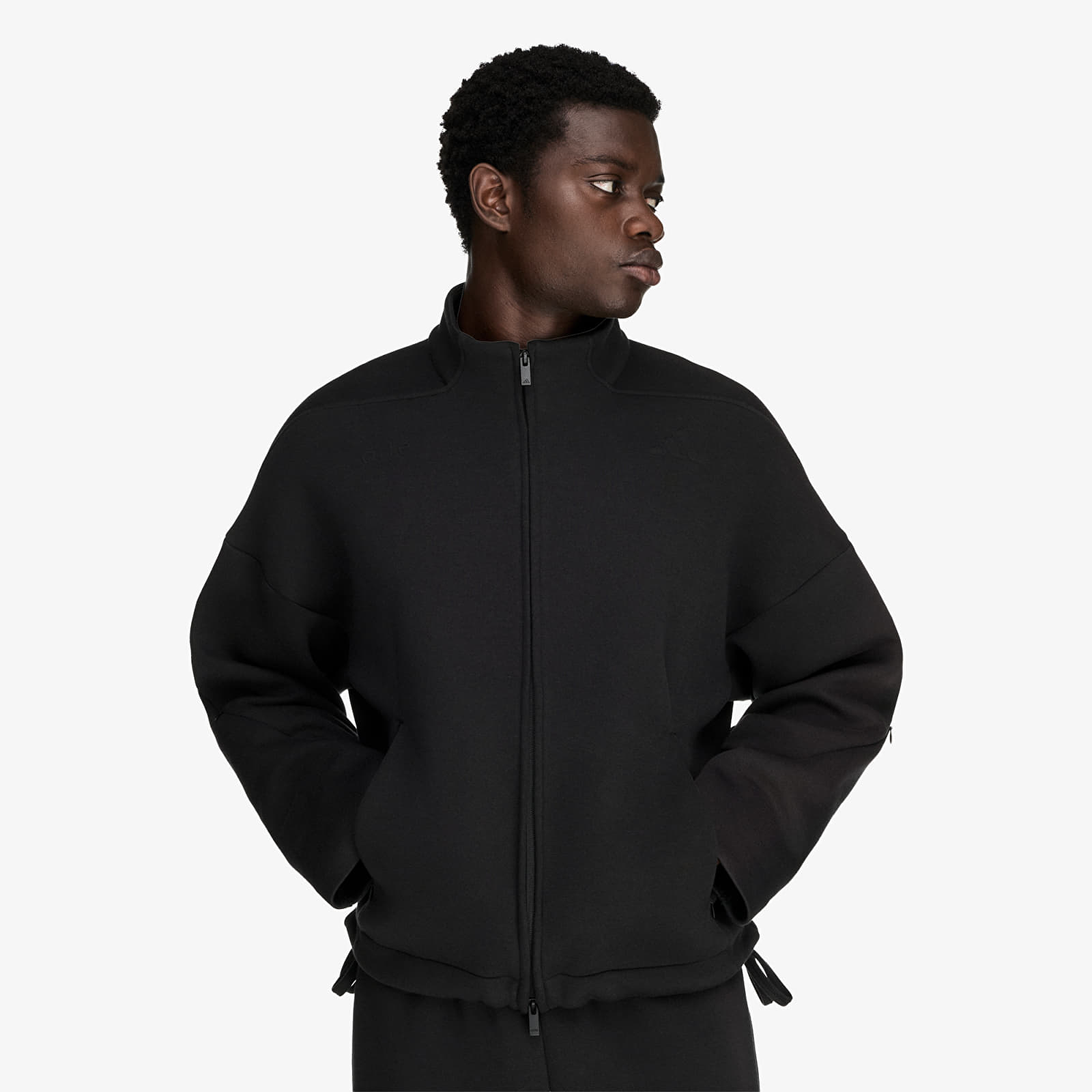 Mikiny adidas x Arte Antwerp Z.N.E. Full-zip Tracktop Black