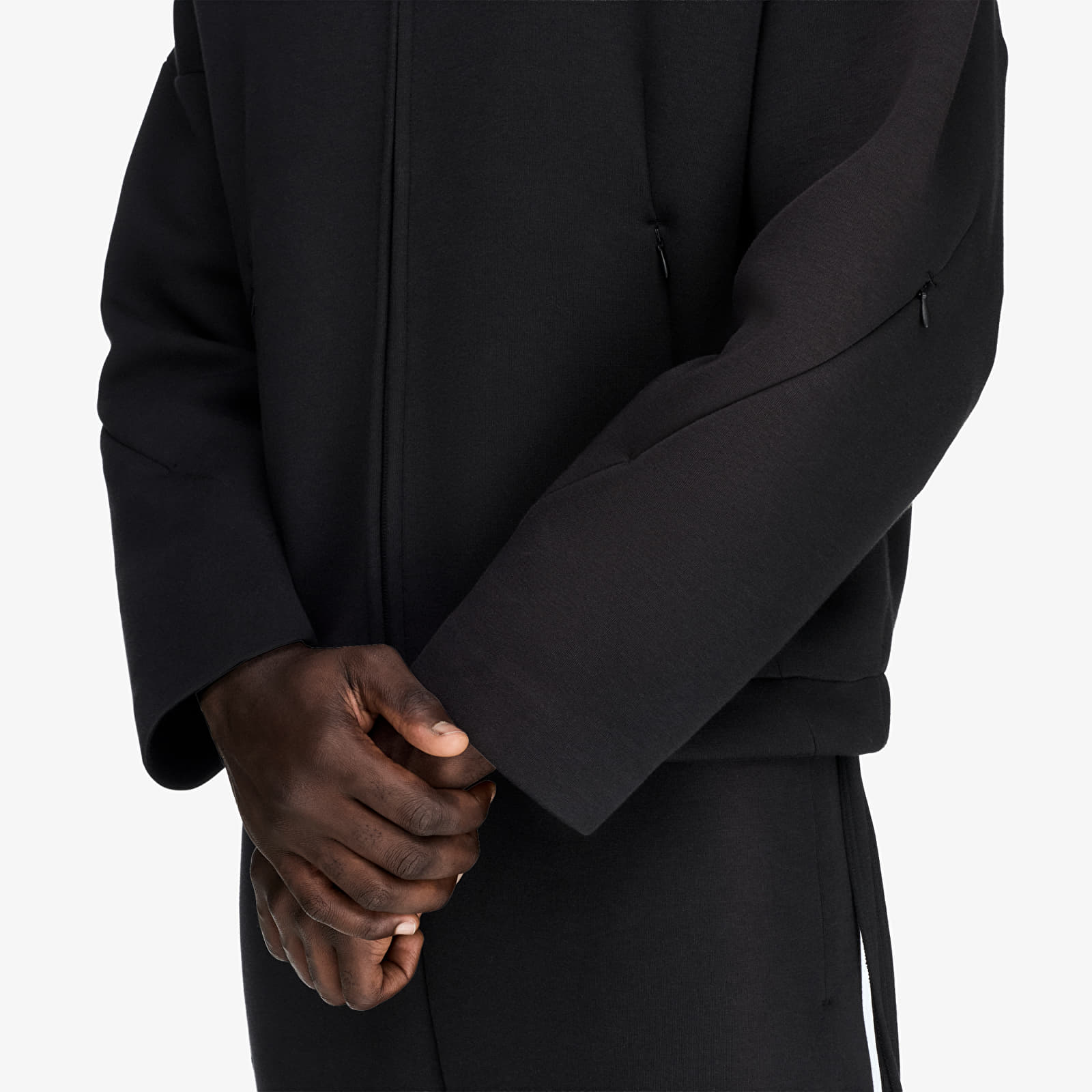 Mikiny adidas x Arte Antwerp Z.N.E. Full-zip Tracktop Black