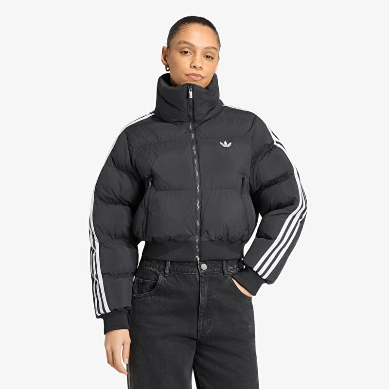 Μπουφάν adidas Adicolor Short Puffer Jacket Black