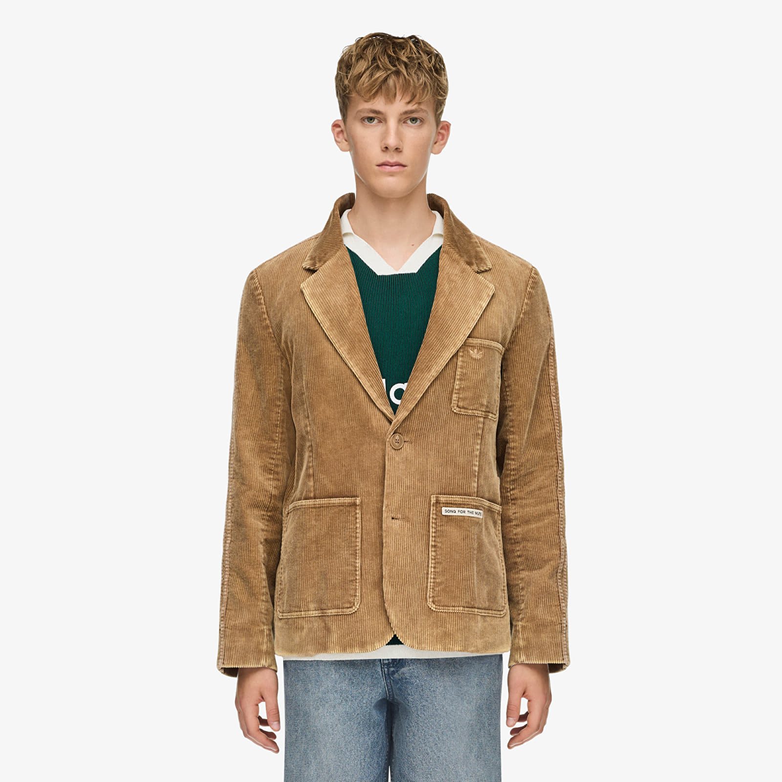 Chaquetas adidas Song For The Mute ADI008 Blazer Brown Desert