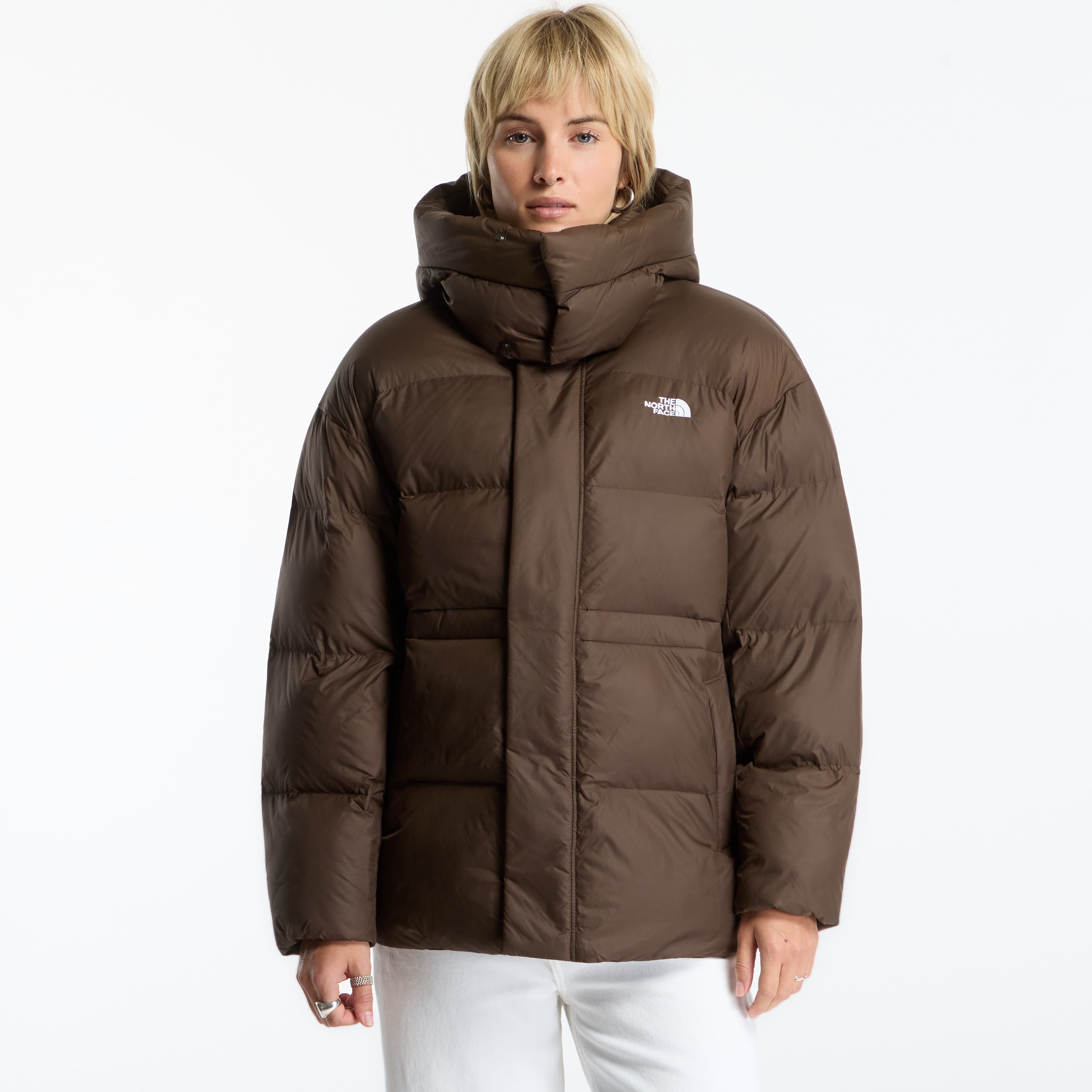 Jacket The North Face Puffer Oversized Jacket Dark Chestnut L