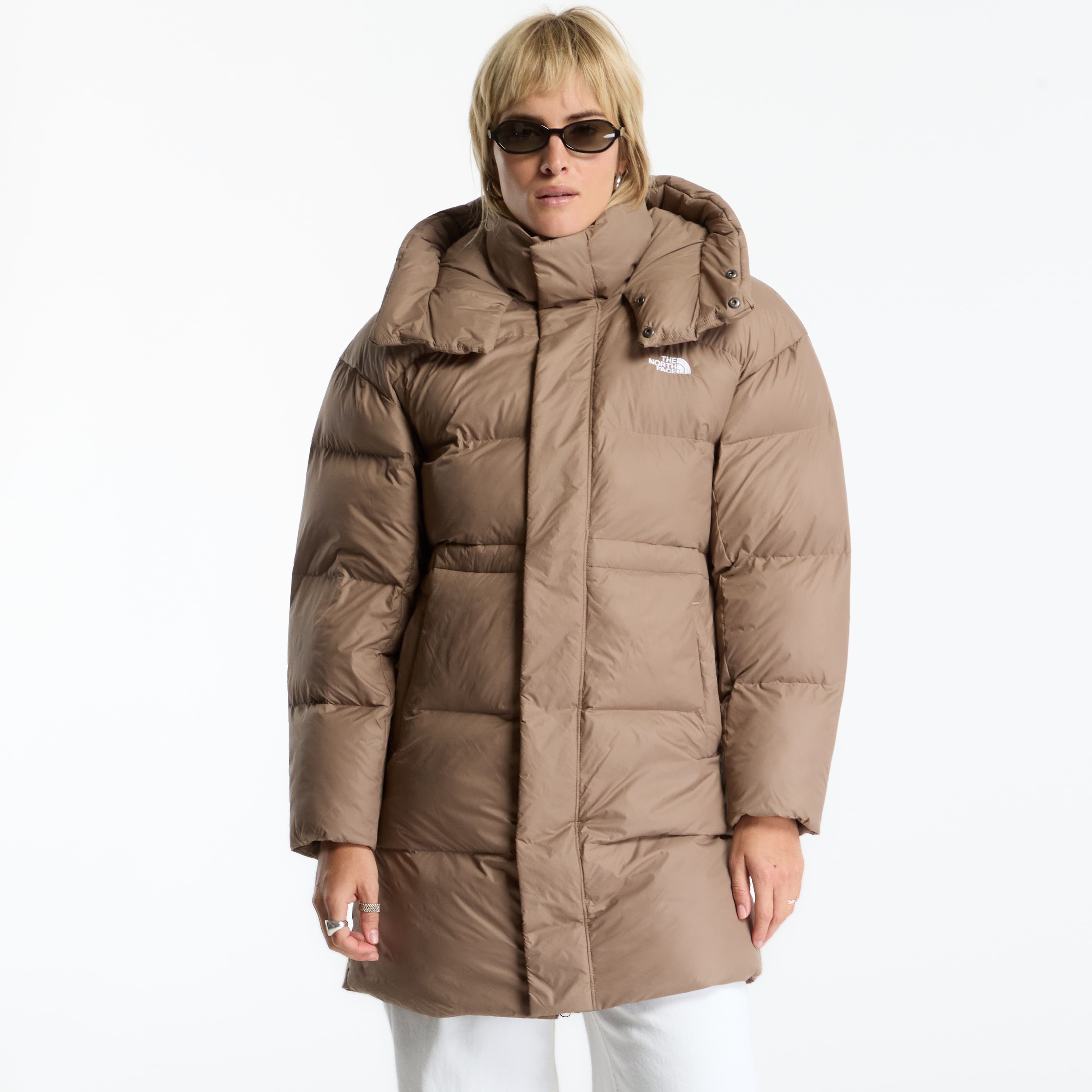 Jacket The North Face Puffer Oversize Parka Garnet XS