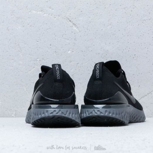 Epic react flyknit 2 - on sale laufschuhe herren - black-black-white-gunsmoke