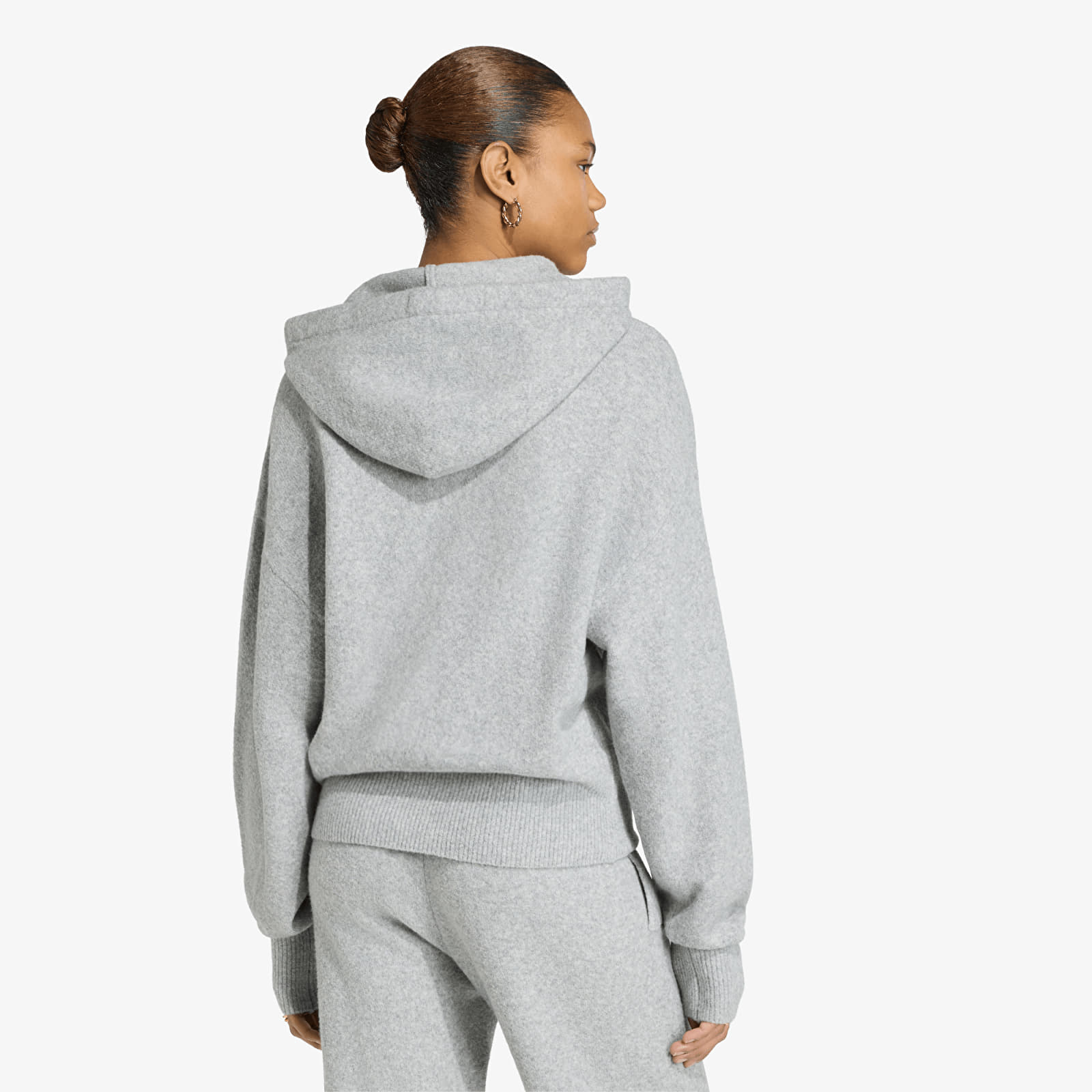 Sweatjacken und Sweatshirts adidas Essentials Knit Hoodie Medium Grey Heather