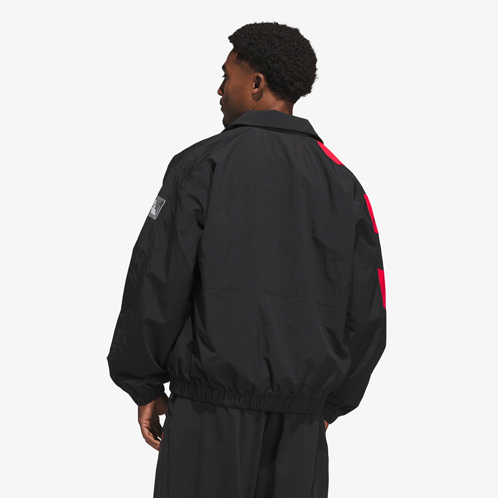 Μπουφάν adidas Anthony Edwards Foundation Track Jacket Black/ Pure Ruby