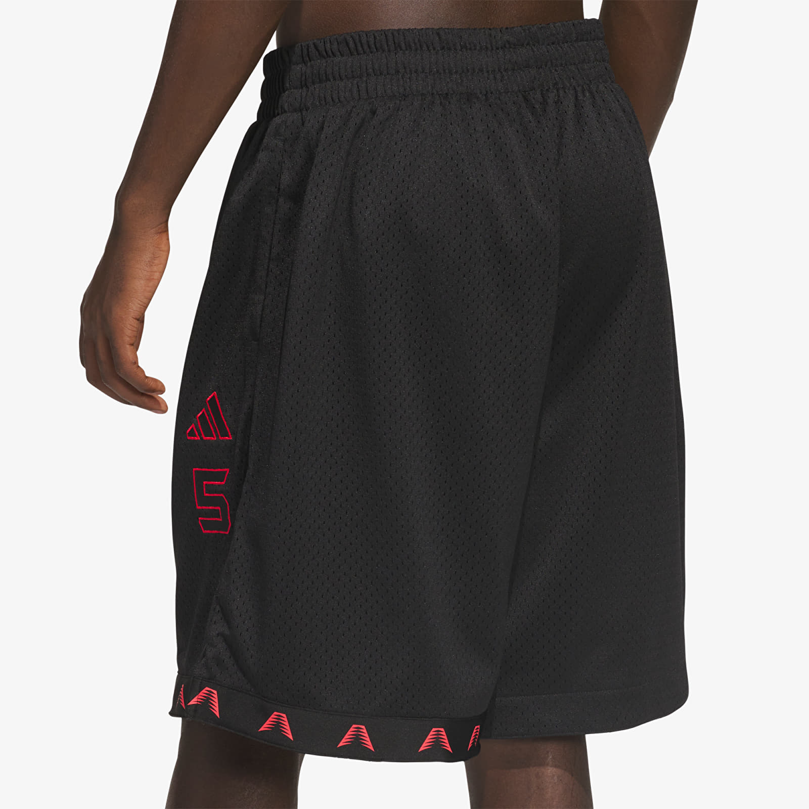 Kraťasy adidas Anthony Edwards Foundation Short Black/ Pure Ruby
