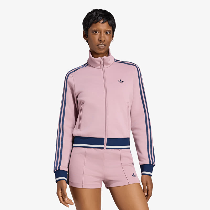 Sweatshirt adidas Engineered Rib Firebird Track Top Magic Mauve/ Night Indigo/ Grey Two