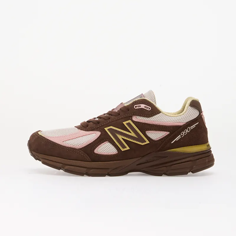 New Balance 990v4 Pumpernickel/ Pink Chalk/ Alabaster