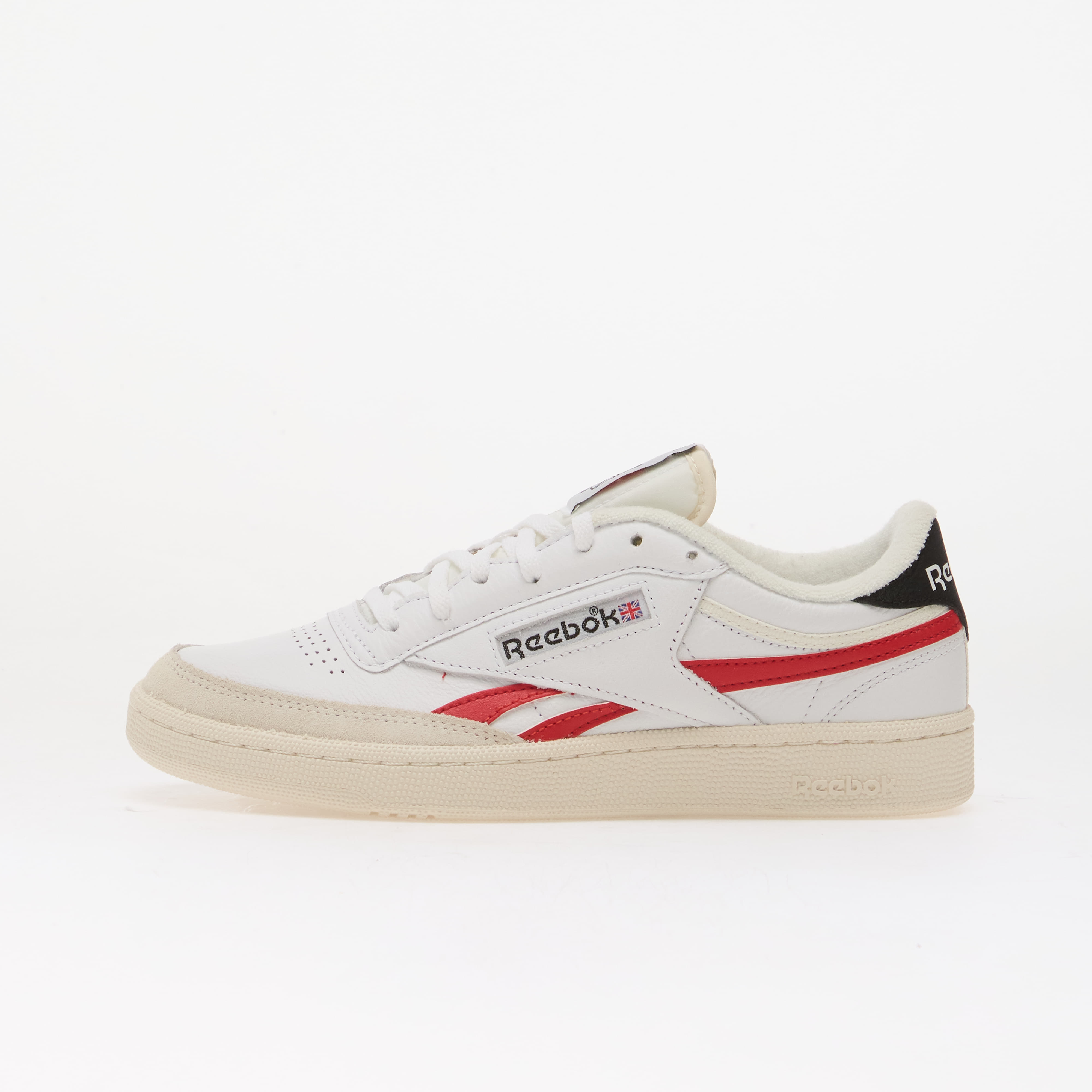 Sneakers Reebok Club C Revenge Ftwr White/ Black/ Vector Red UK 8.5