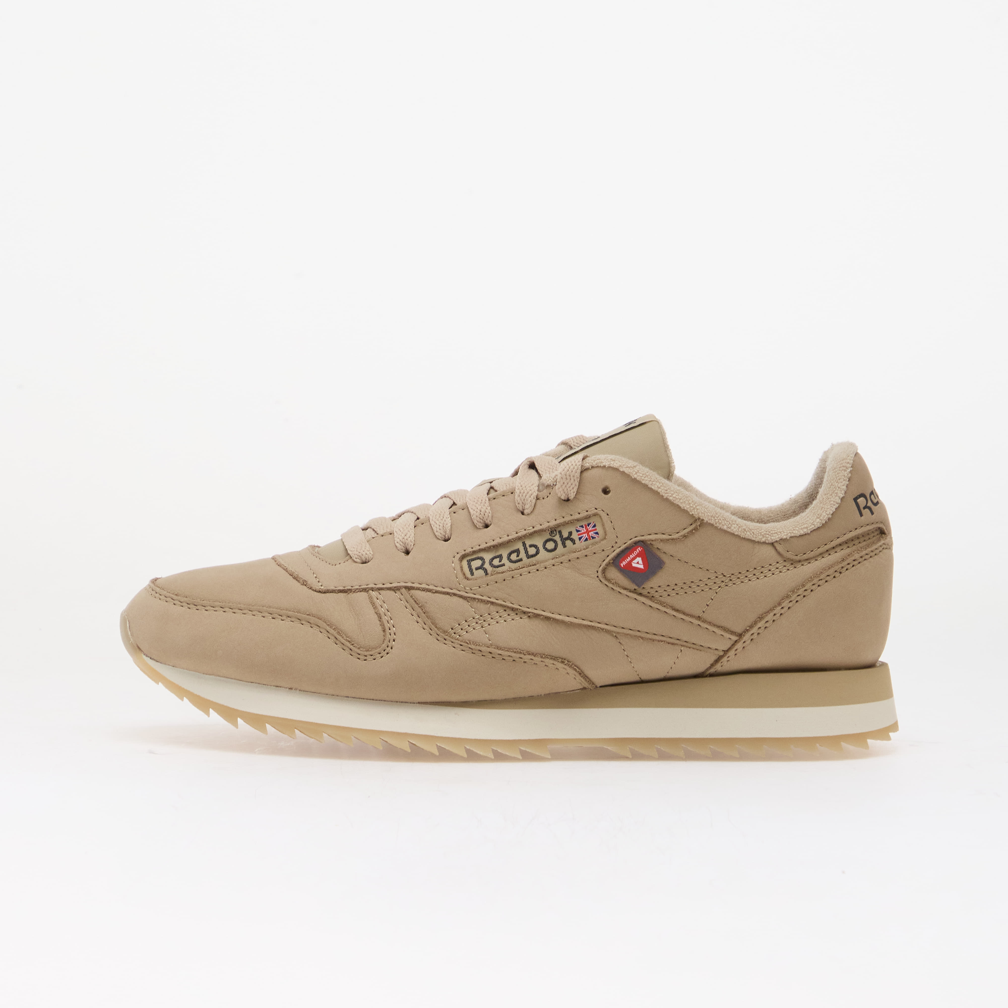 Sneakers Reebok Classic Leather Ripple Elevated Beige/ Almost Black/ Chalk UK 7.5