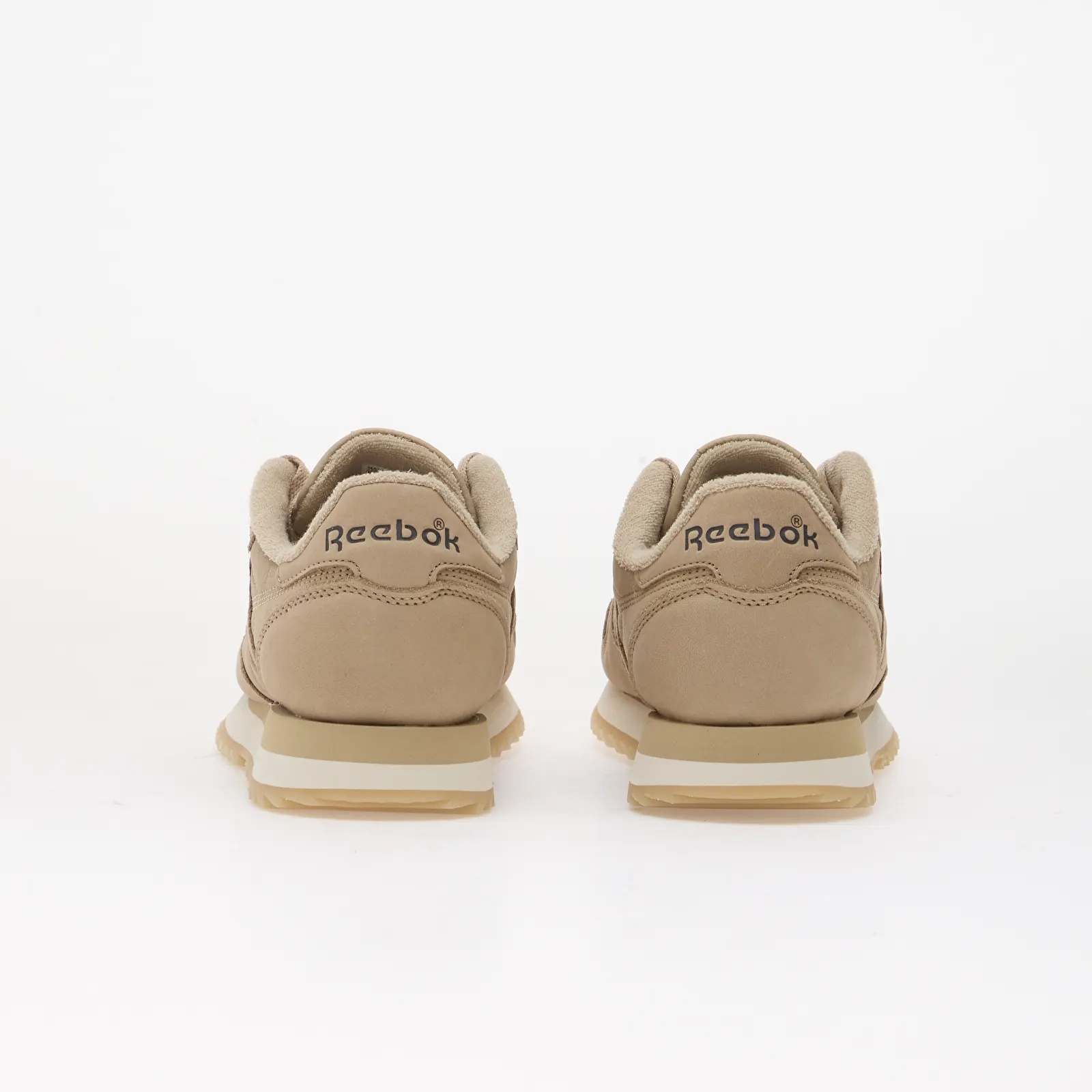 Baskets homme Reebok Classic Leather Ripple Elevated Beige/ Almost Black/ Chalk
