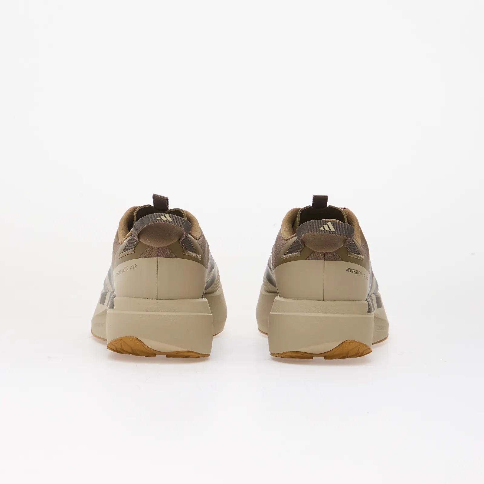 Joggesko for menn adidas Adizero EVO SL ATR Lightstrikepro Running Khaki Six/ Shadow Olive/ Khaki Three
