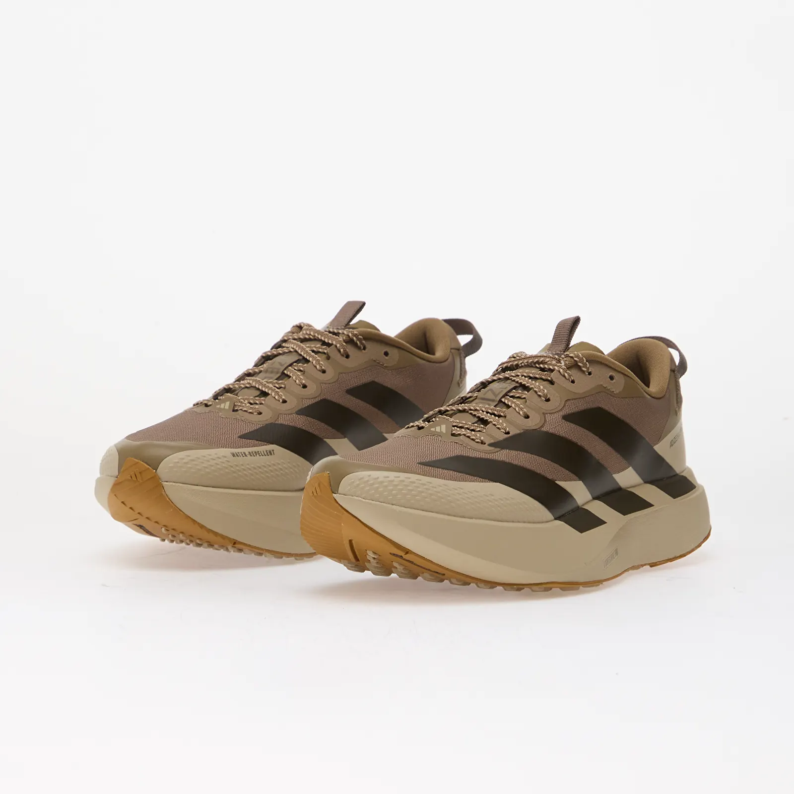 Joggesko for menn adidas Adizero EVO SL ATR Lightstrikepro Running Khaki Six/ Shadow Olive/ Khaki Three