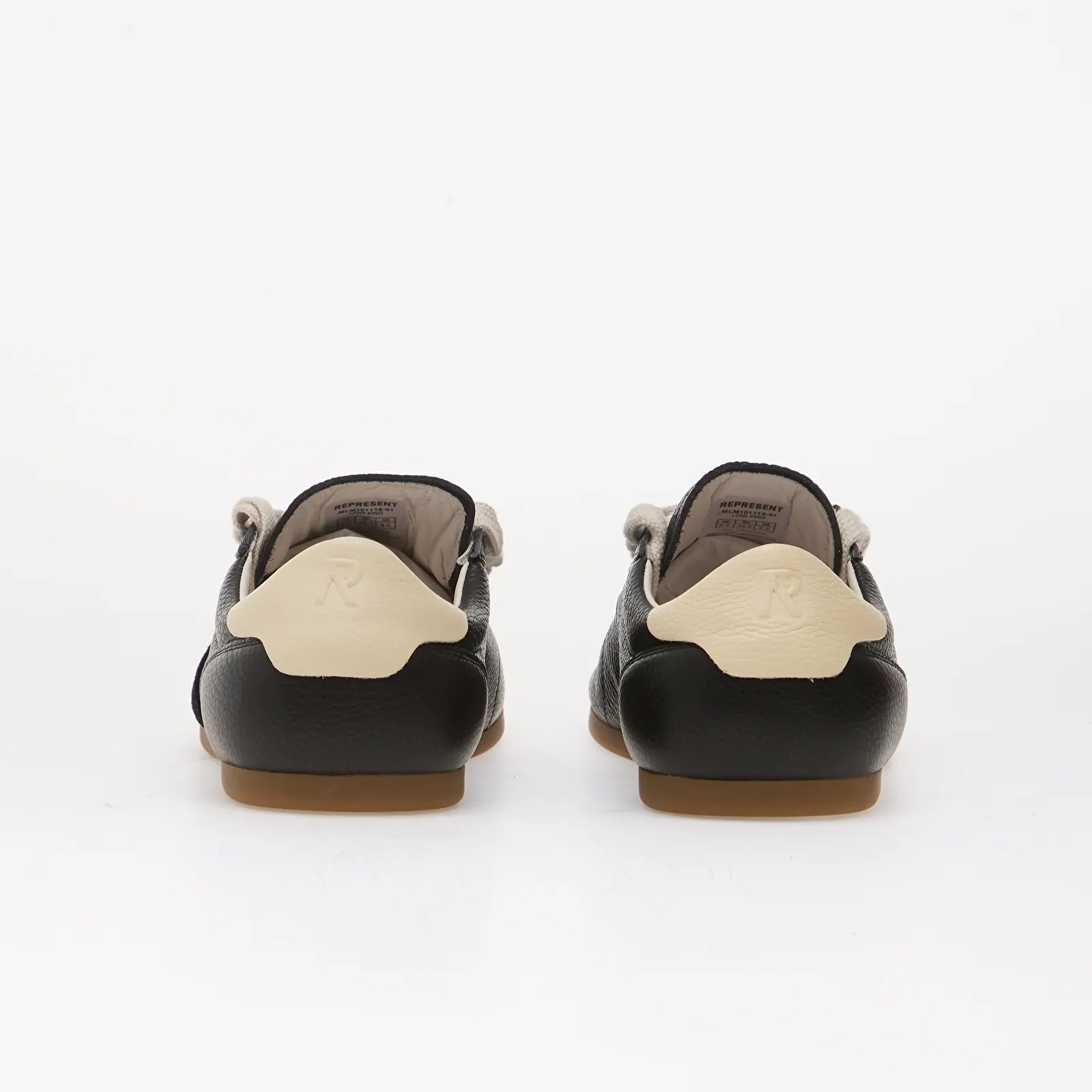 Pánske tenisky Represent Low-Pro Leather Jet Black