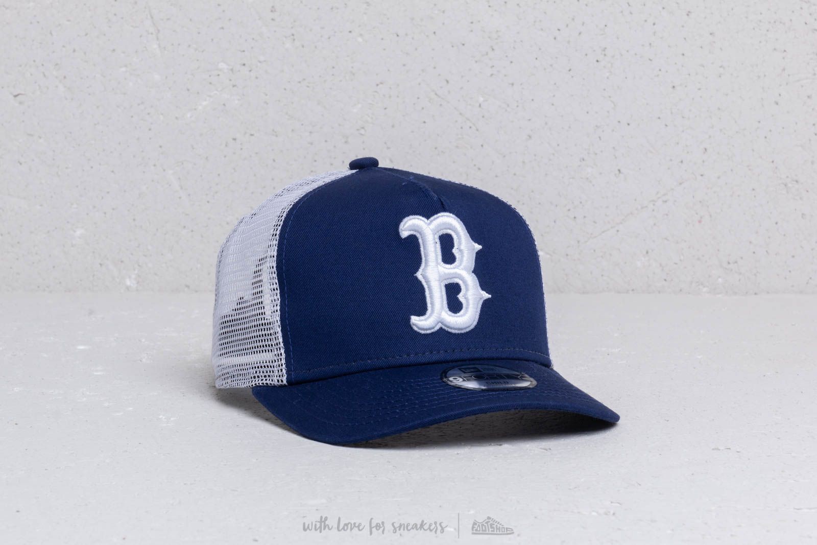 New Era Kids 9Forty A Frame MLB League Boston Red Sox Trucker Cap