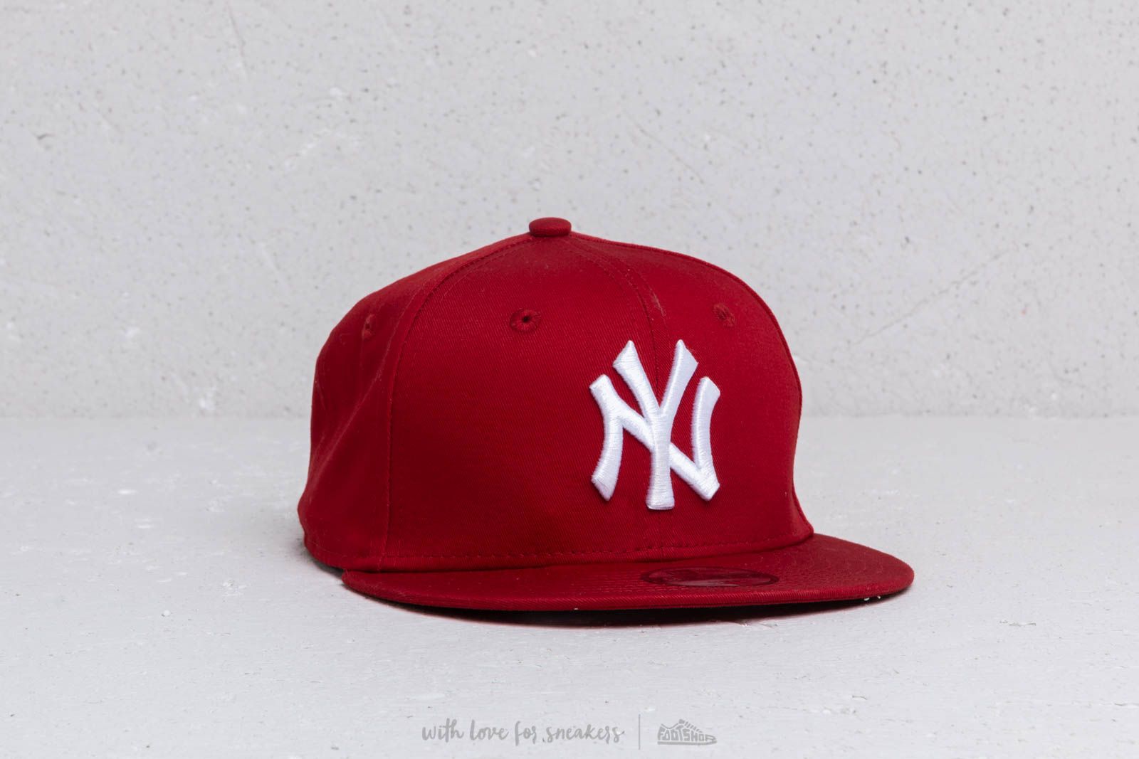 Cappelli New Era Kids 9Fifty MLB Essential New York Yankees Cap Red/ White
