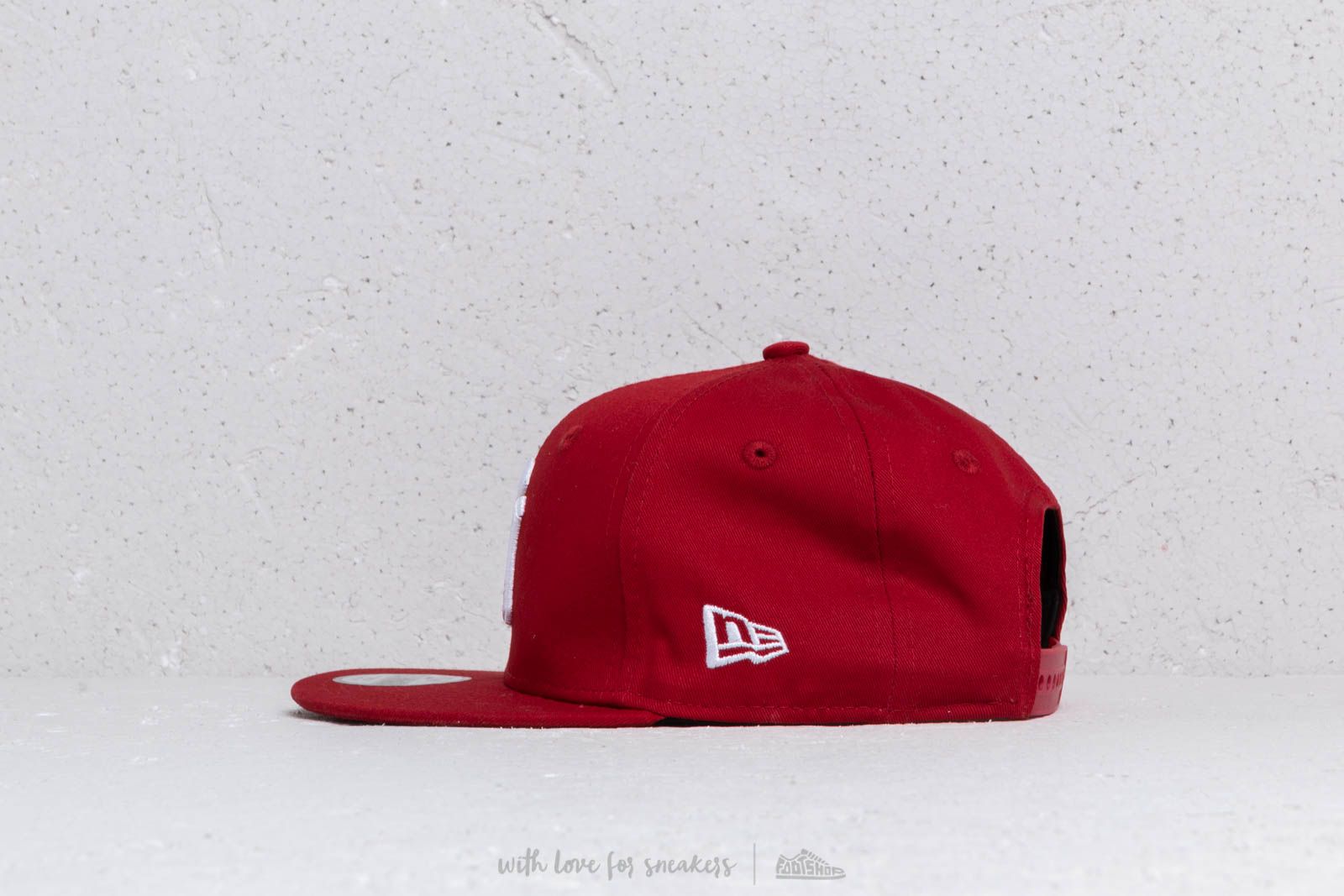 Cappelli New Era Kids 9Fifty MLB Essential New York Yankees Cap Red/ White