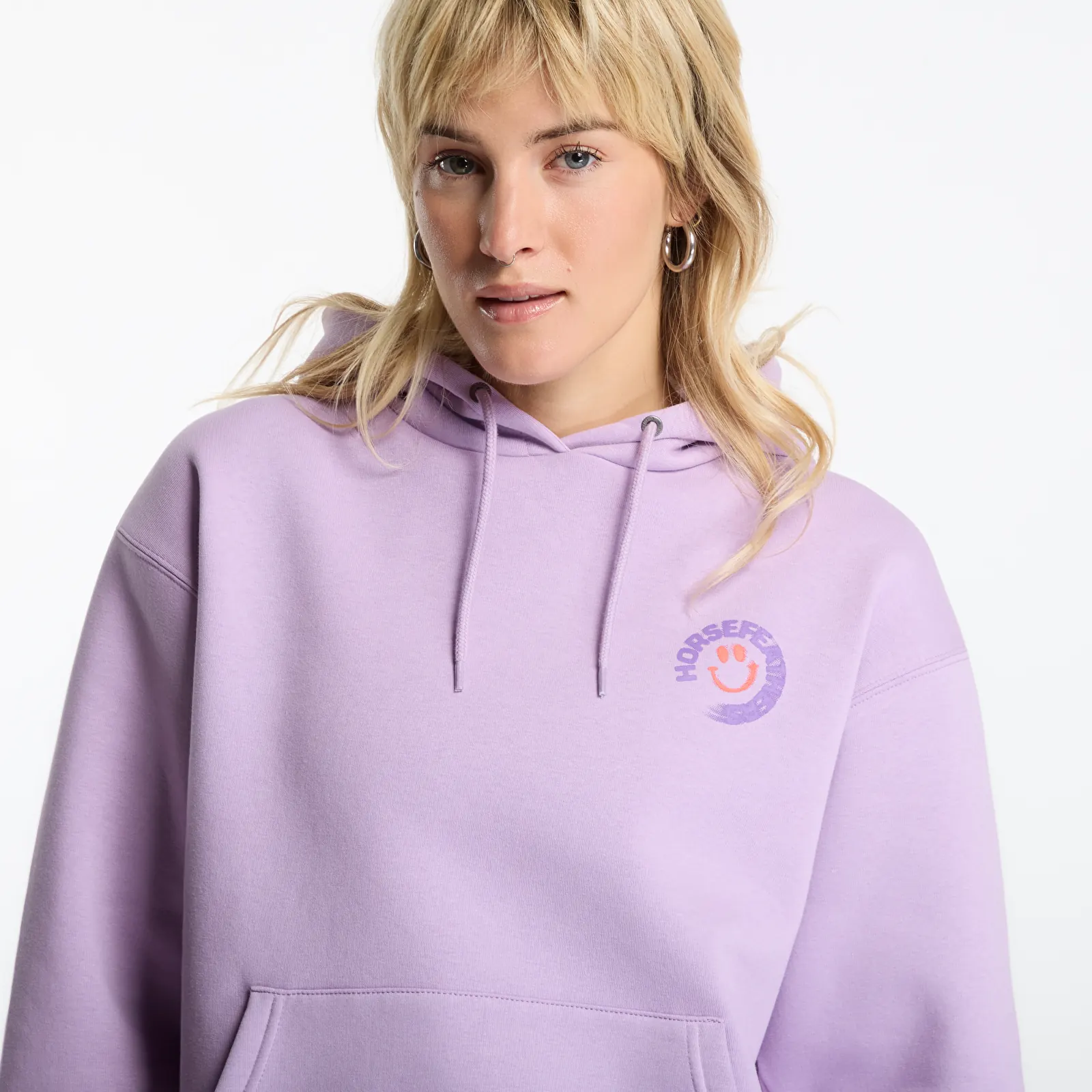 Naiste kapuutsiga dressid Horsefeathers Nevra Sweatshirt Lila