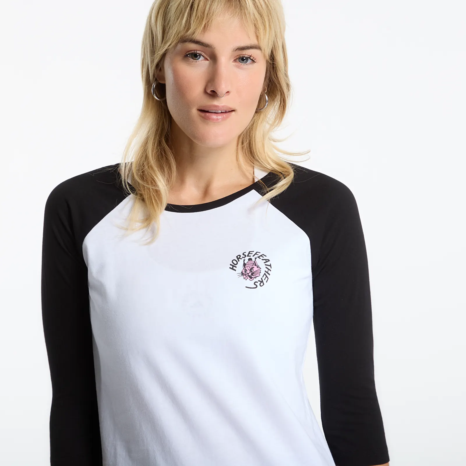 Damen T-Shirts  Horsefeathers Zalva Top White