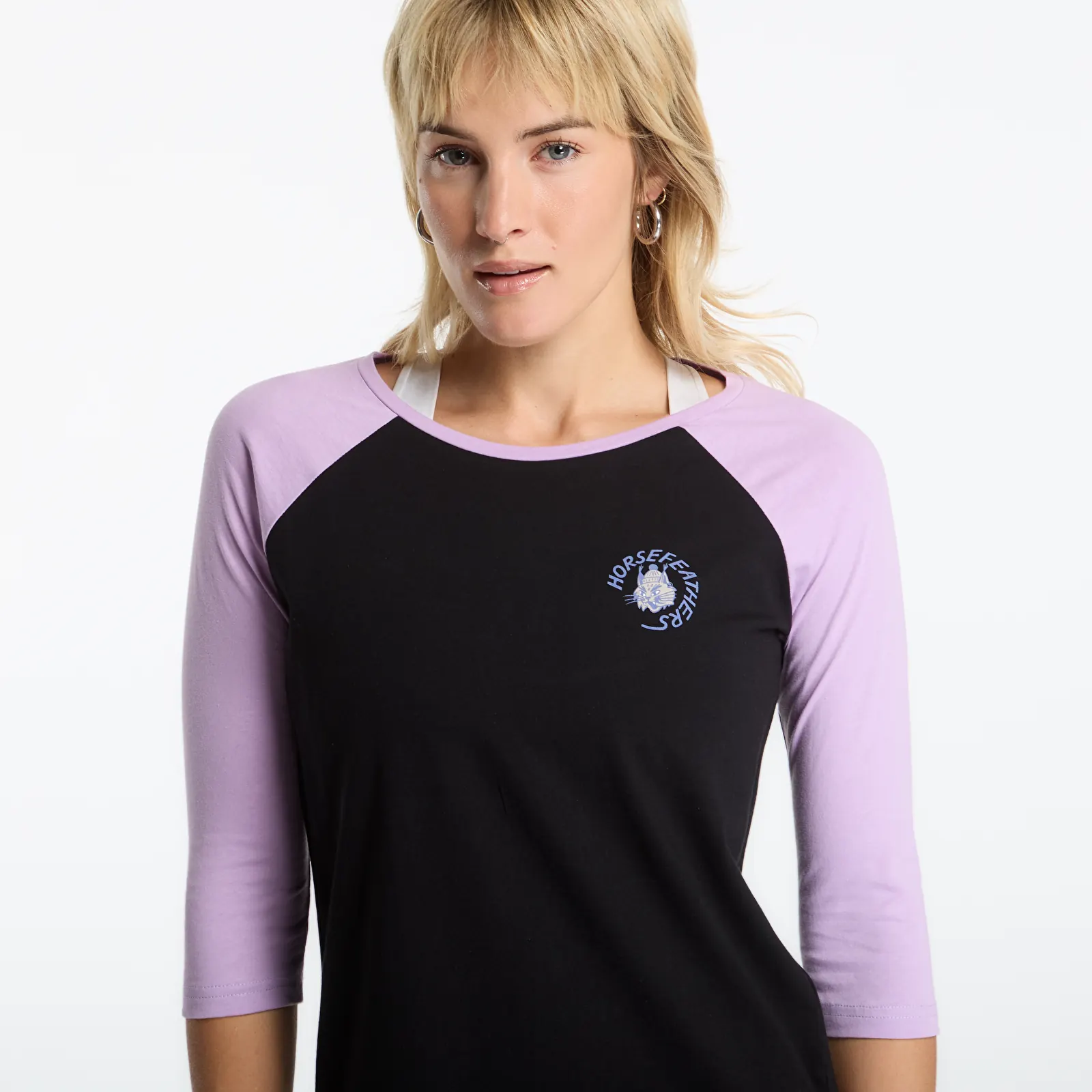 Naisten T-paidat Horsefeathers Zalva Top Black