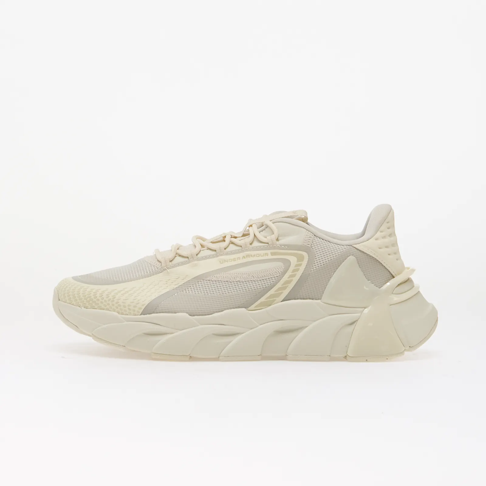 Zapatillas Hombre Under Armour HB Trainer Sport Summit White/ Stone/ Metallic Cristal Gold