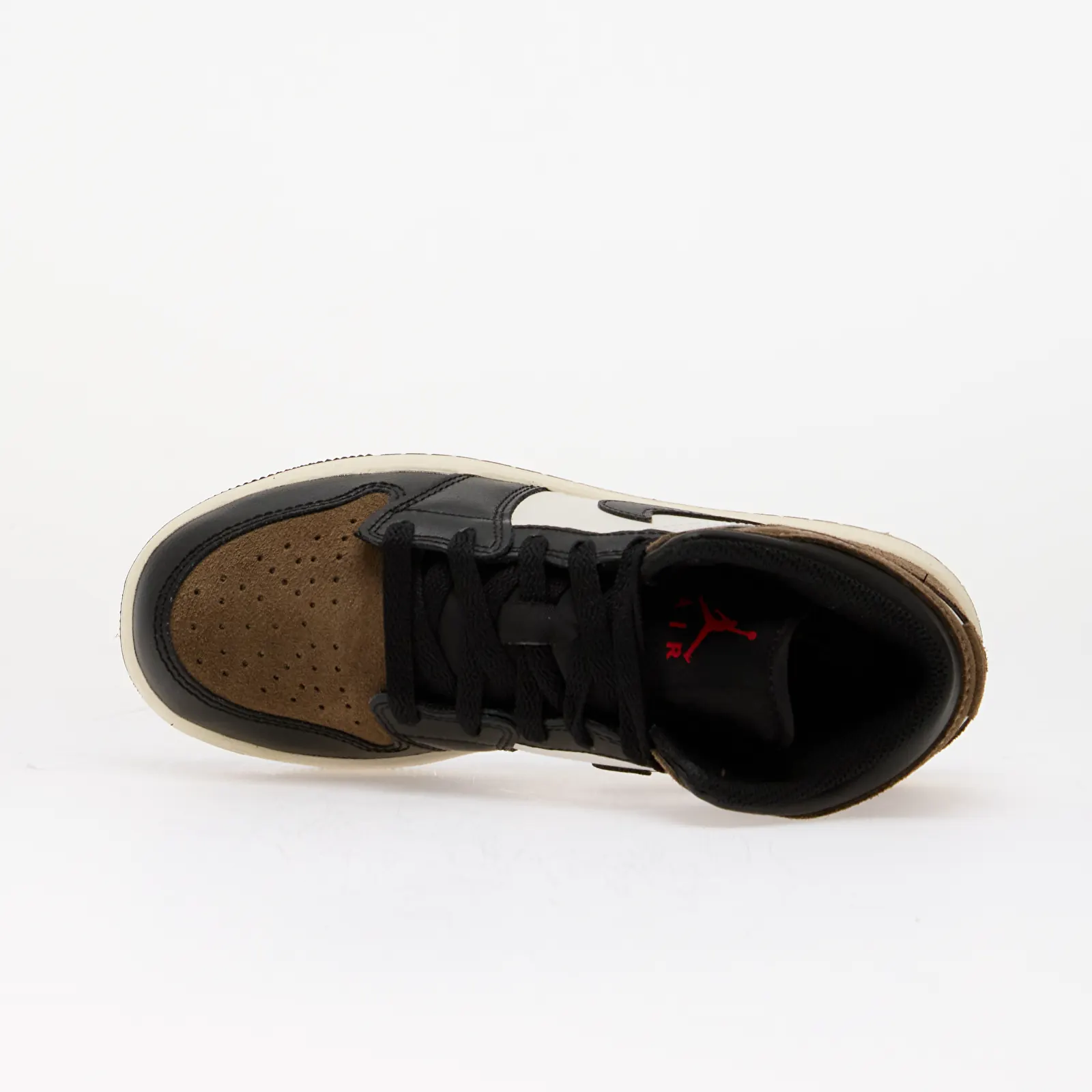 Παιδικά παπούτσια και sneakers Air Jordan 1 Mid Kids Black/ Phantom-Palomino-University Red