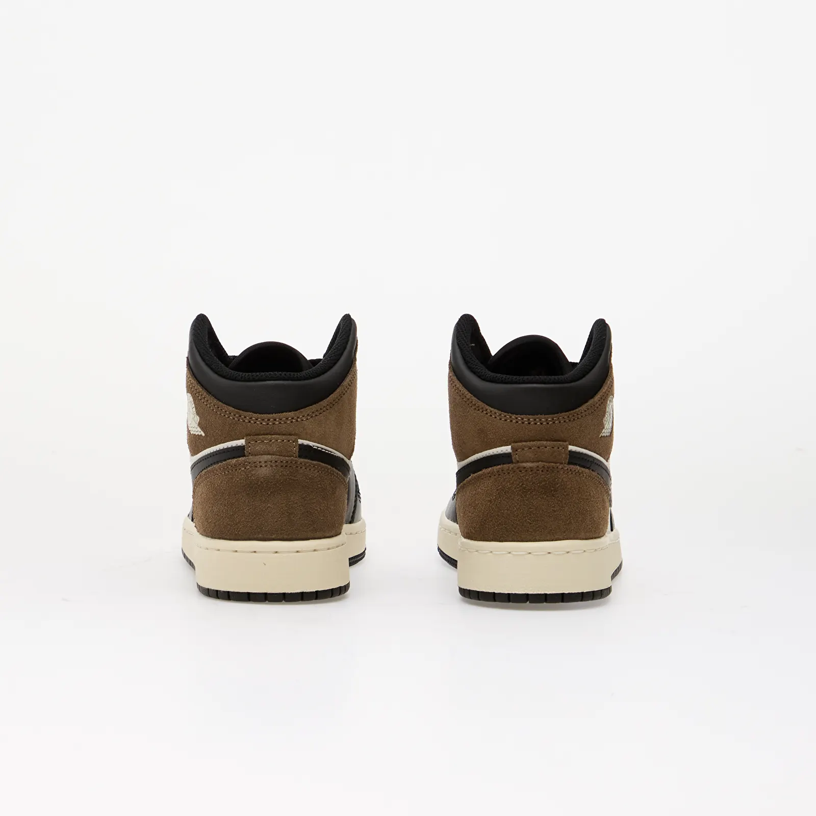 Παιδικά παπούτσια και sneakers Air Jordan 1 Mid Kids Black/ Phantom-Palomino-University Red