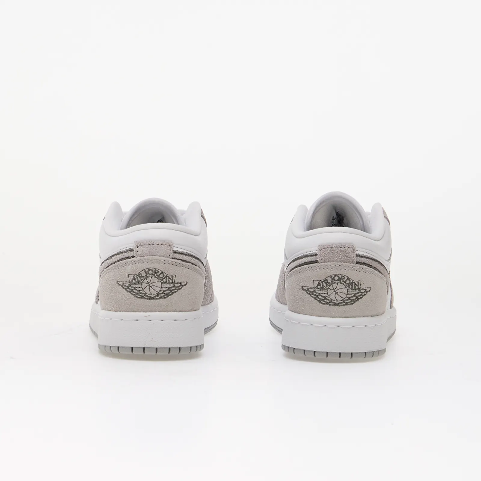 Kids' sneakers and shoes Air Jordan 1 Low SE Kids White/ Wolf Grey-Iron Grey