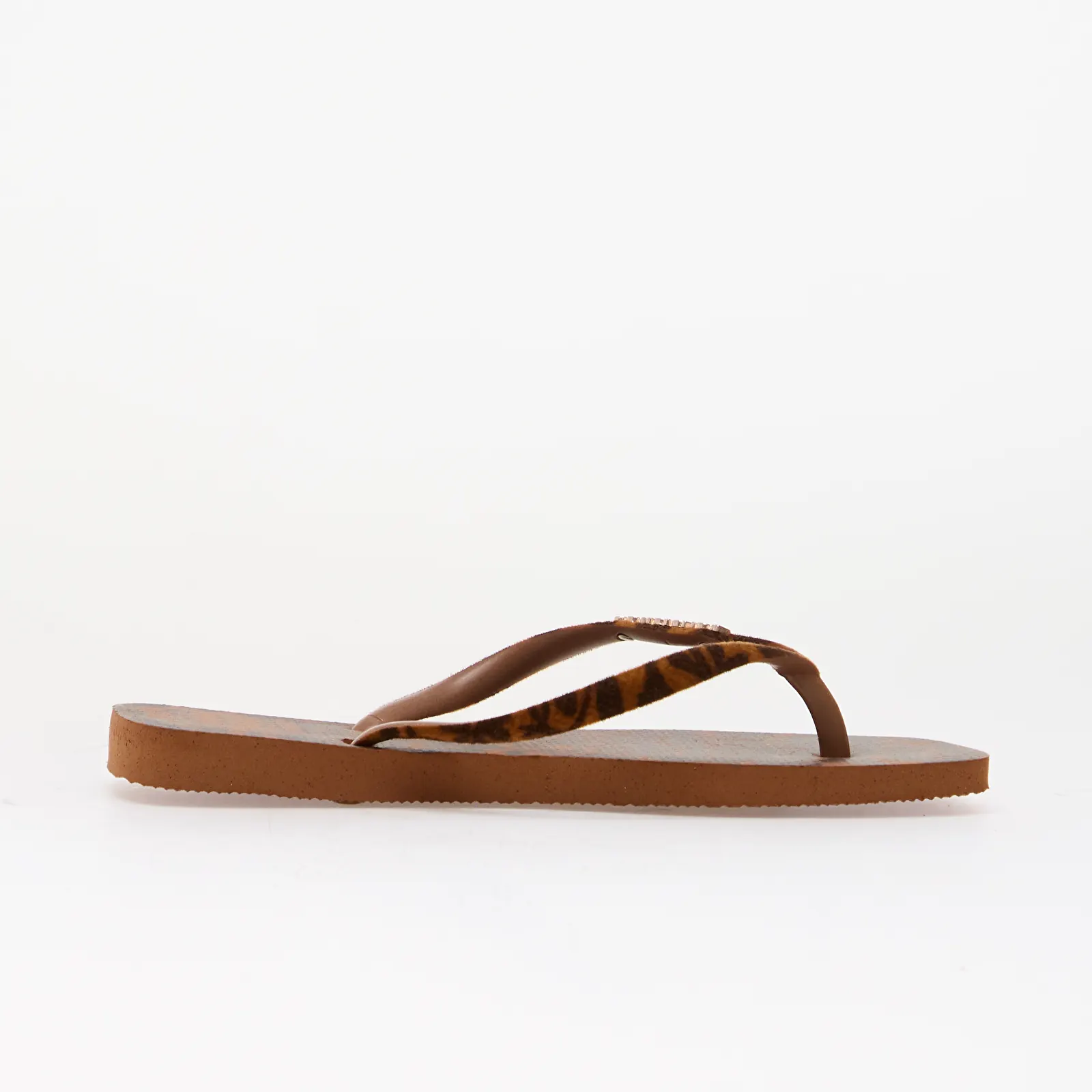 Sieviešu slaidi Havaianas Square Velvet Rust