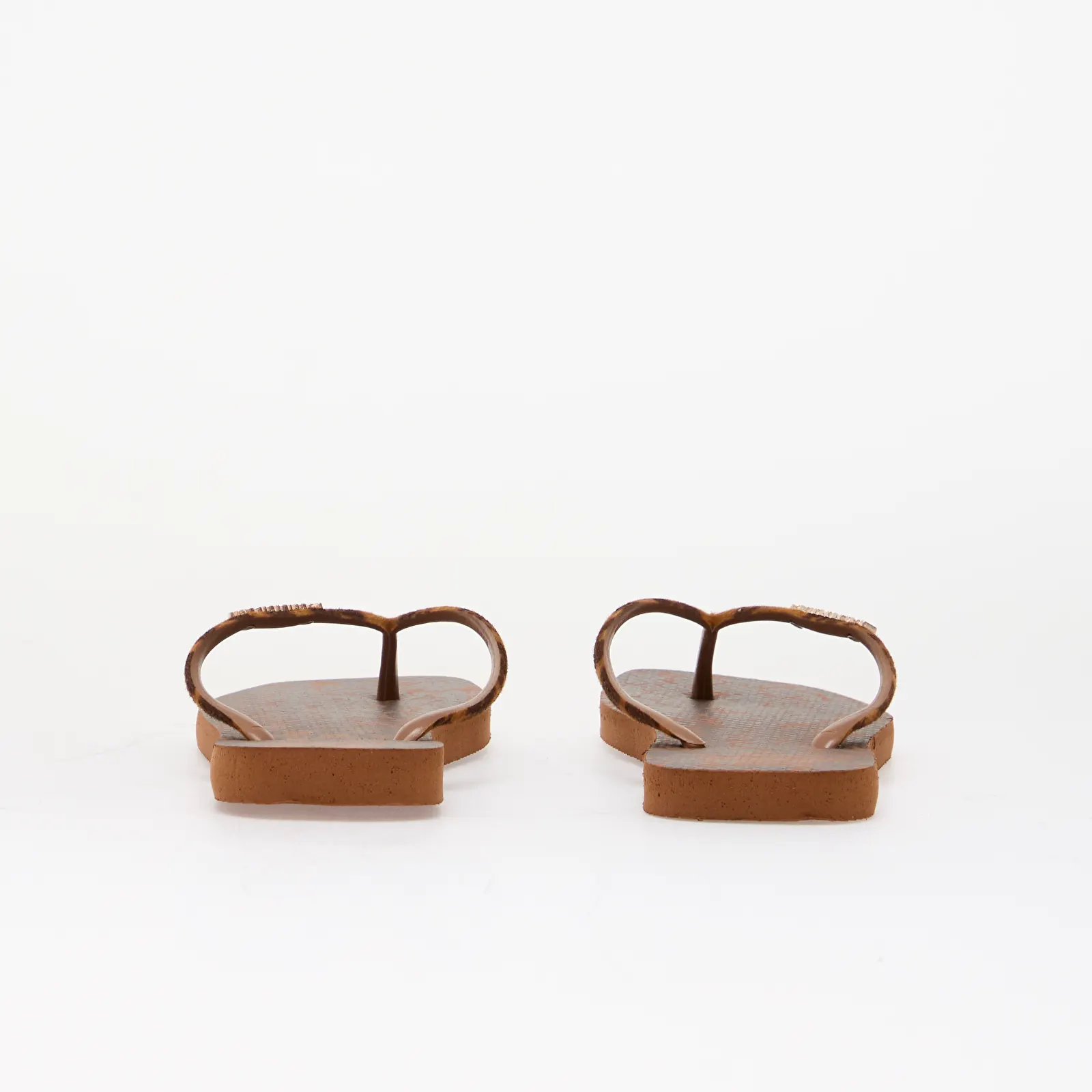 Sieviešu slaidi Havaianas Square Velvet Rust