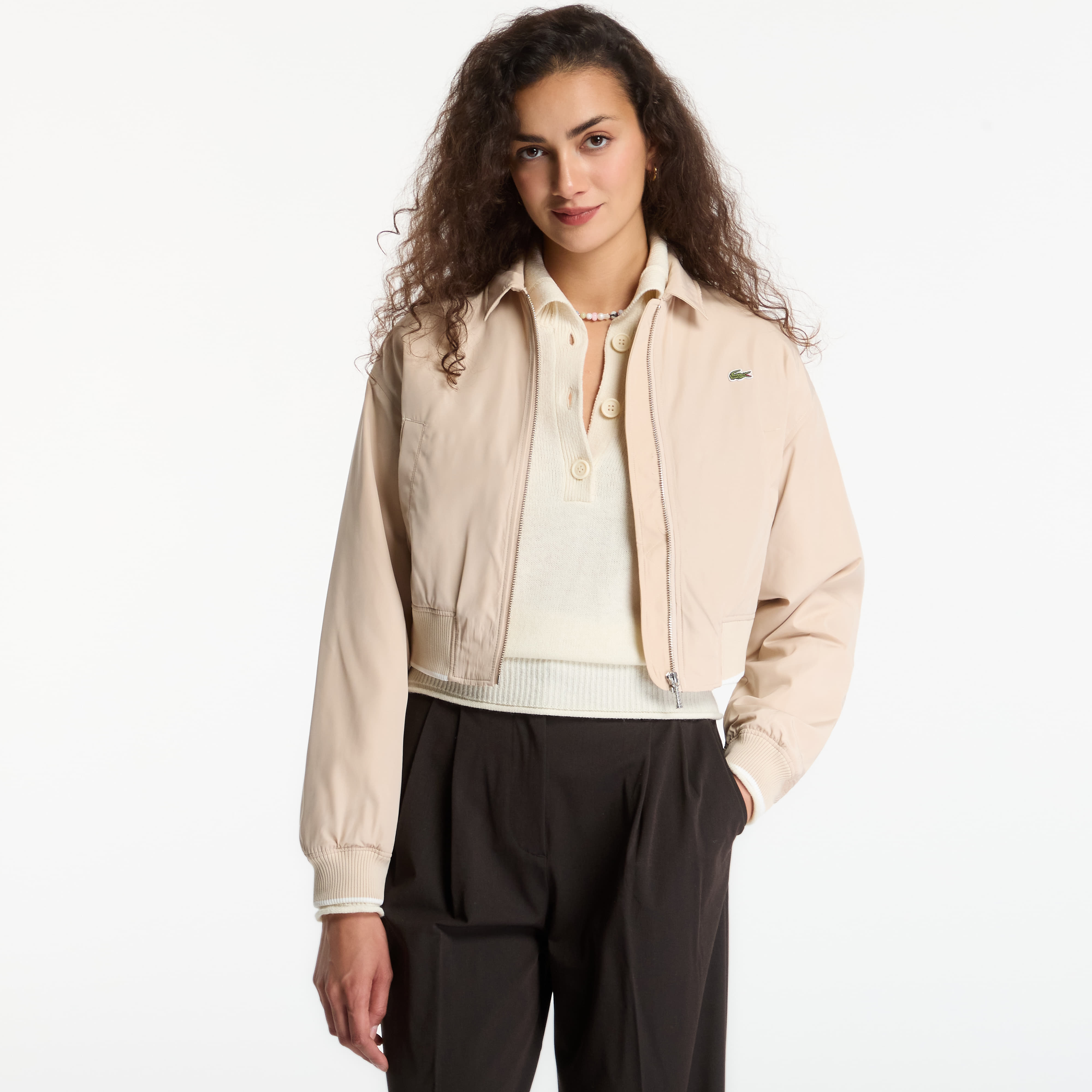 Jacket Lacoste Bombers & Varsities Sisal 38